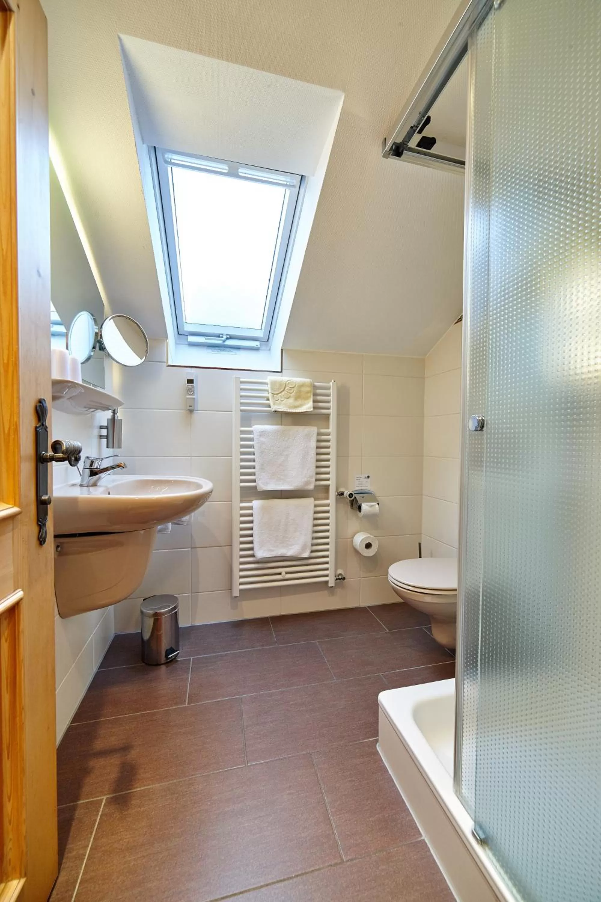 Bathroom in Landhotel Grüner Baum