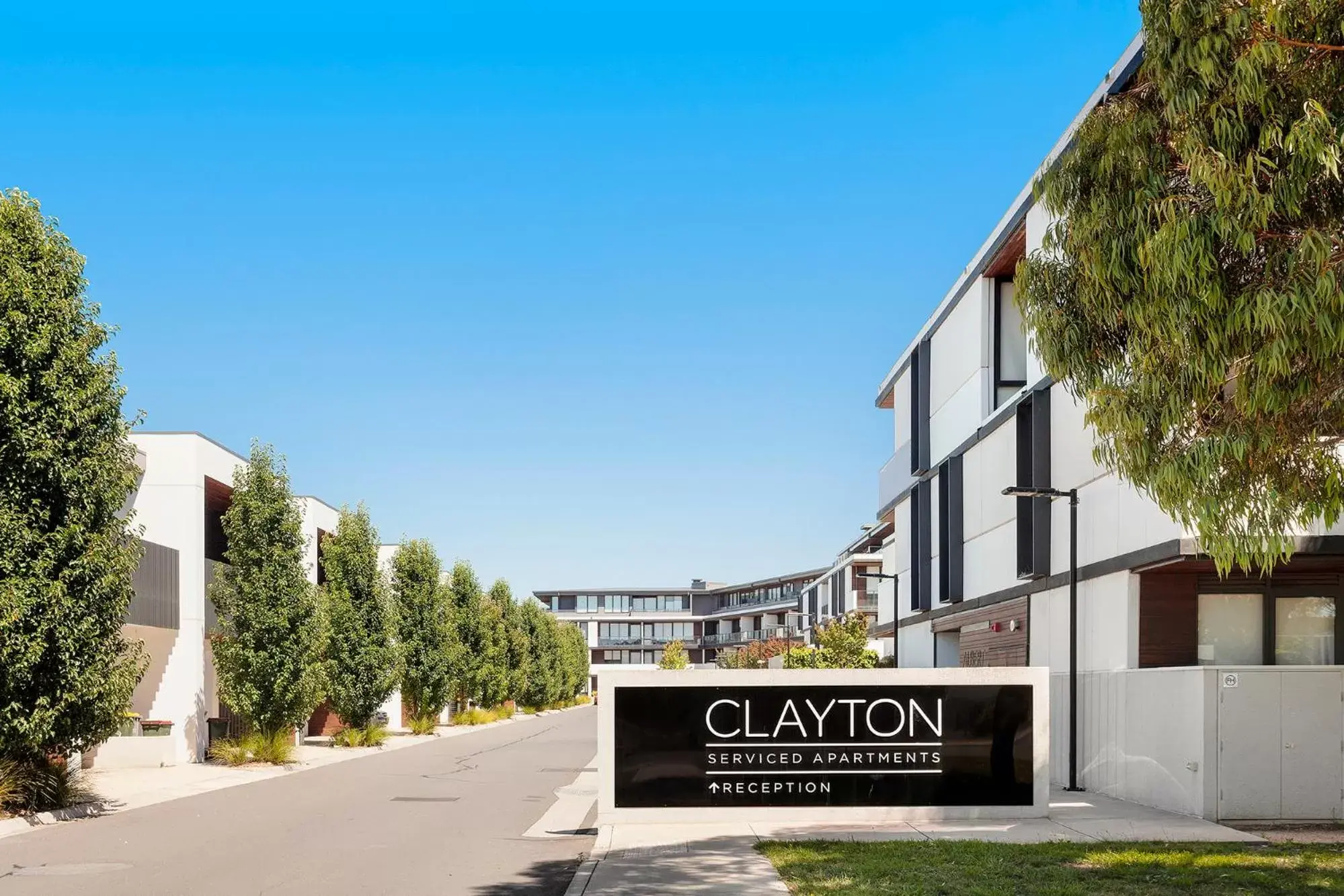 Facade/entrance in Clayton Serviced Apartments Facade/entrance in Clayton Serviced Apartments