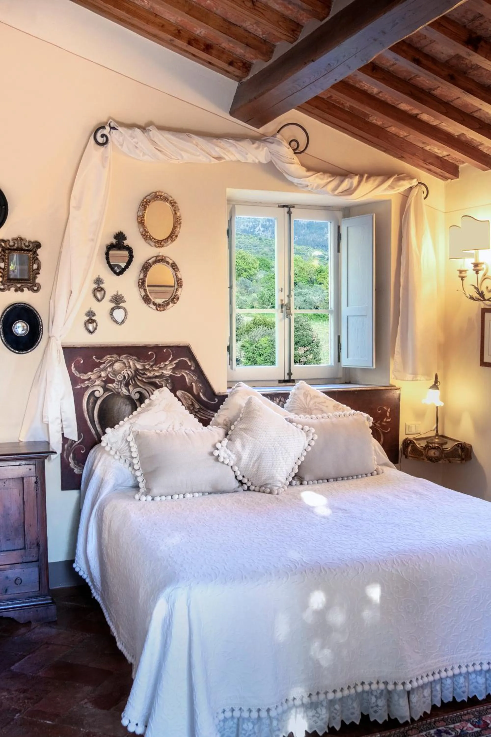 Bedroom, Bed in Il Falconiere Relais & Spa