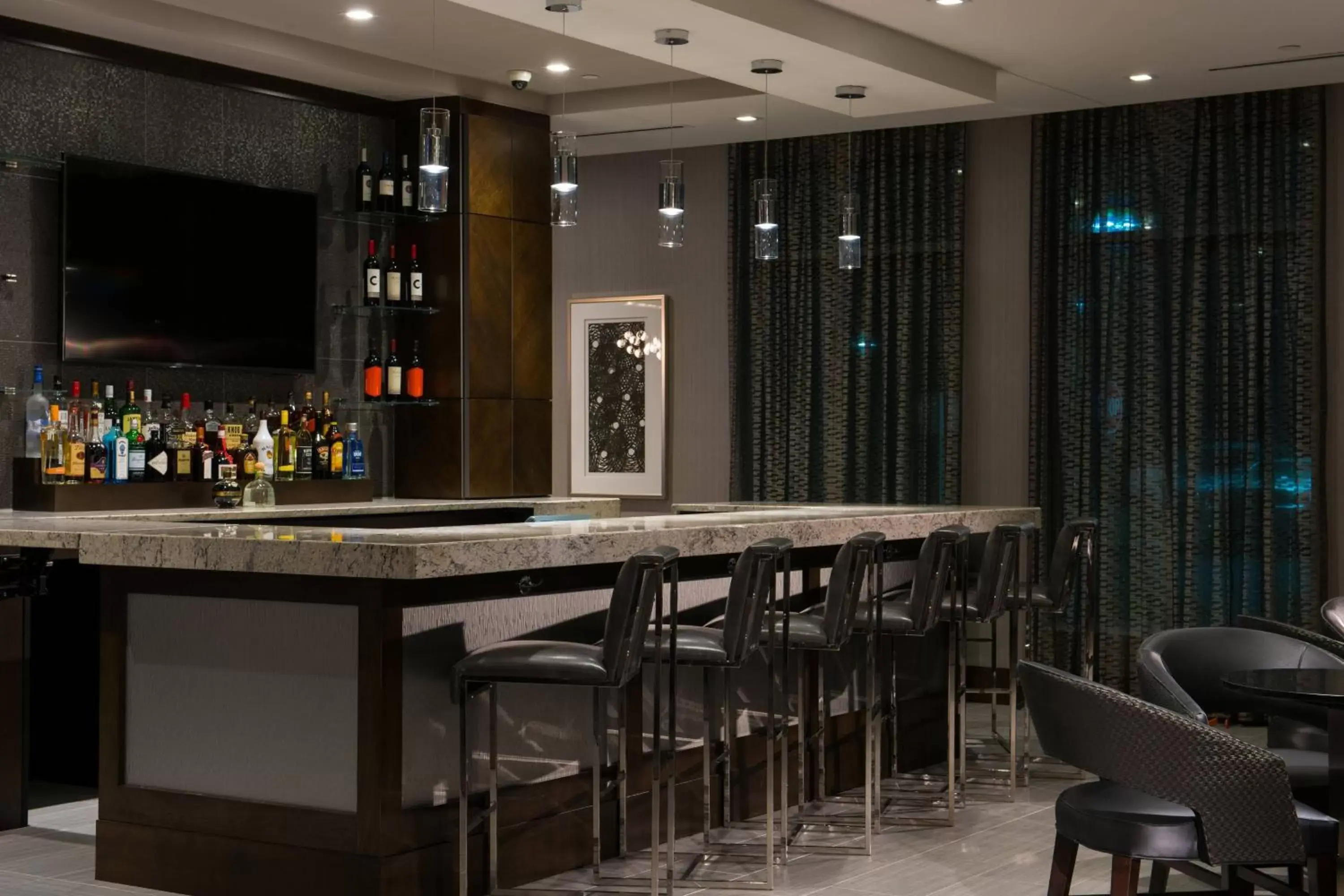Lobby or reception, Lounge/Bar in Residence Inn by Marriott Boston Concord