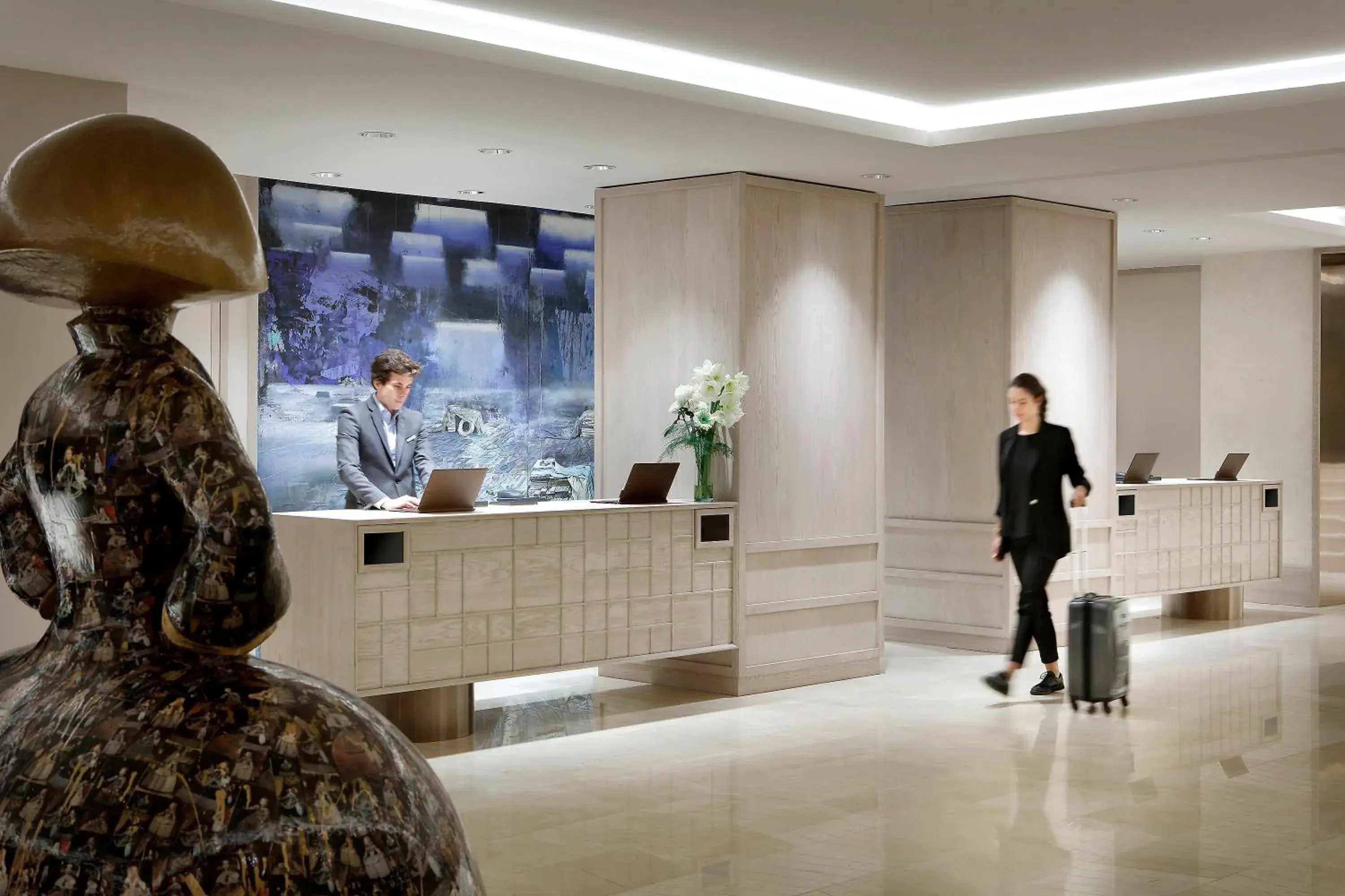 Lobby or reception in Hyatt Regency Hesperia Madrid