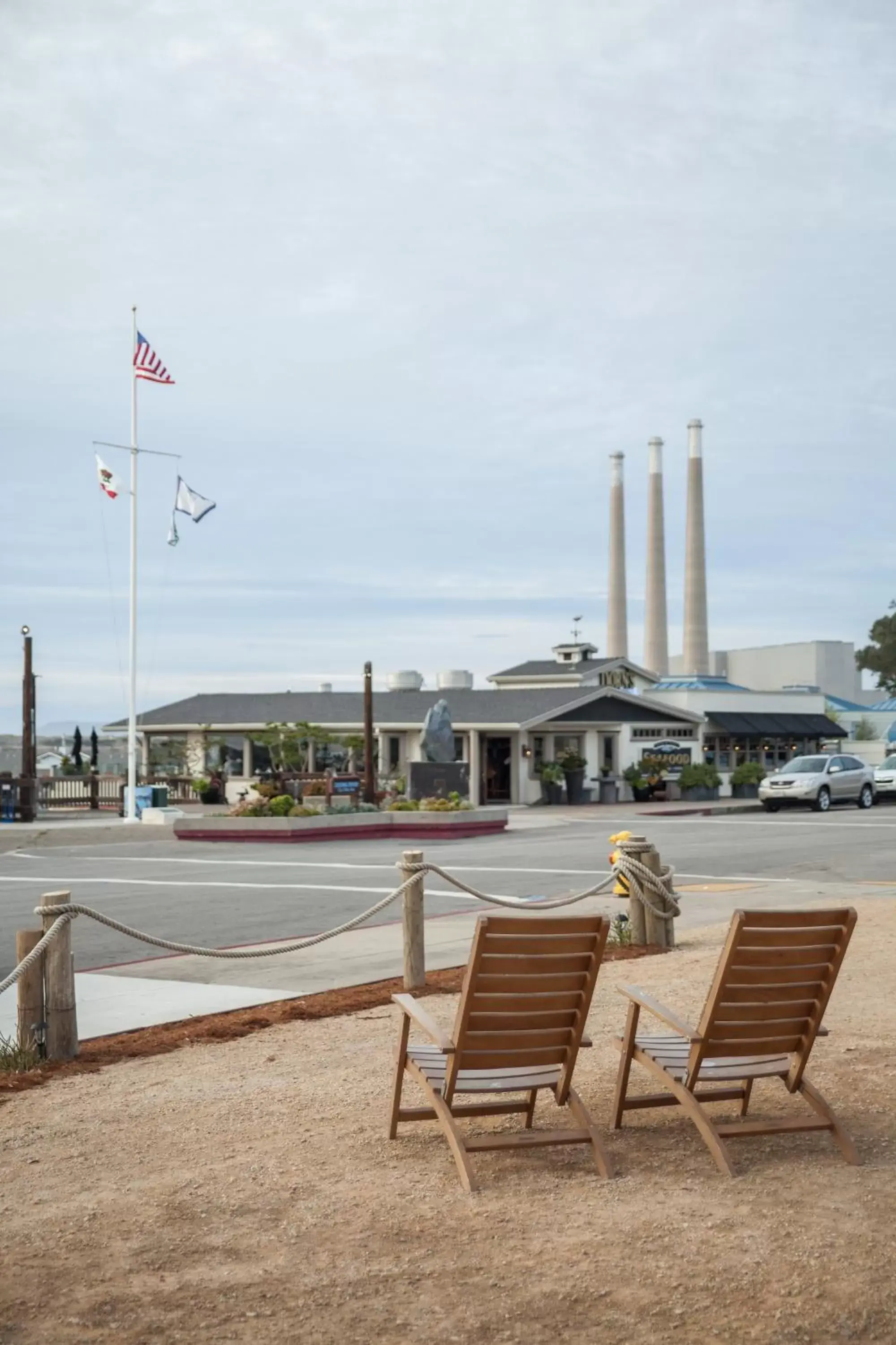 Patio in The Landing at Morro Bay