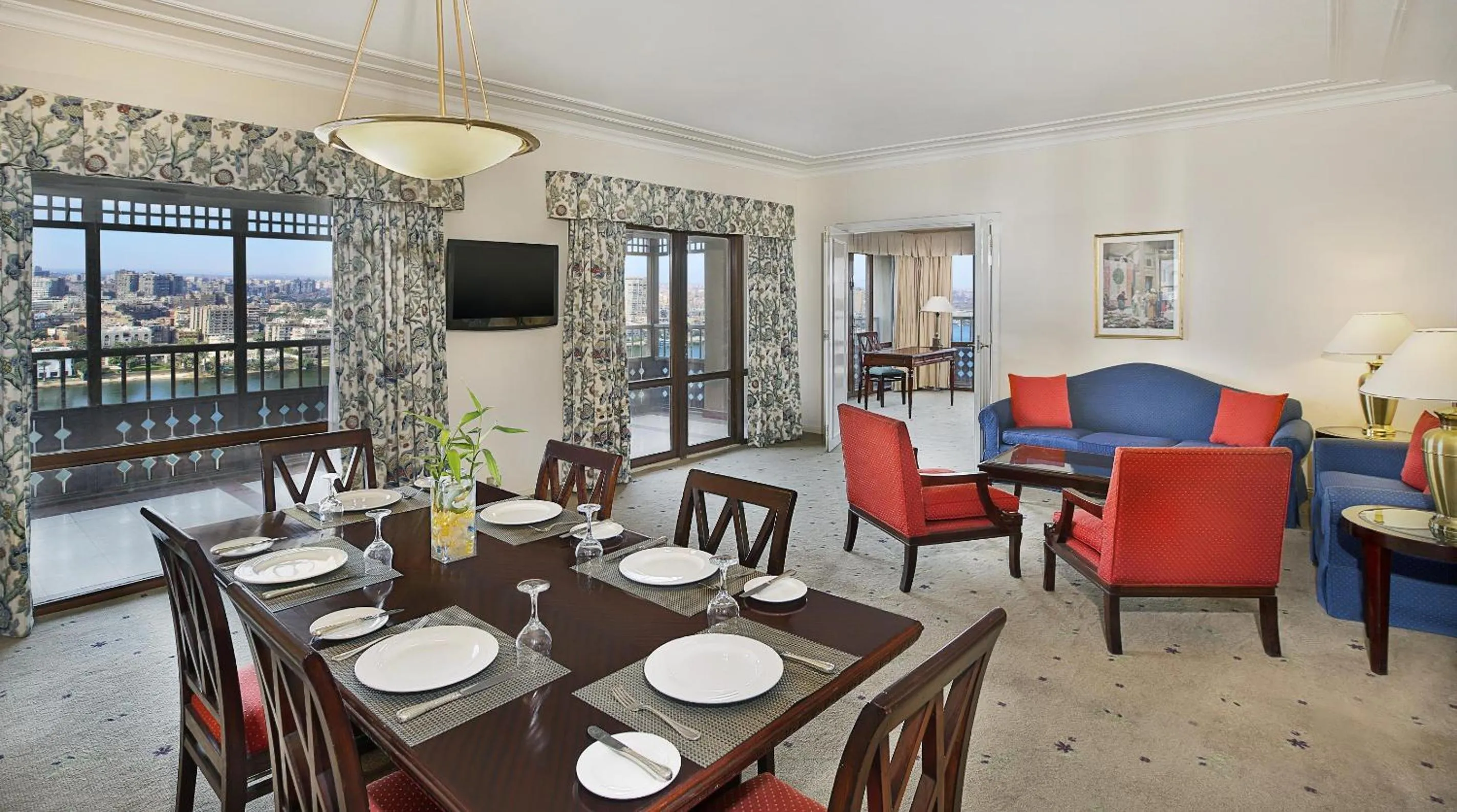 Living room in Cairo World Trade Center Hotel & Residences