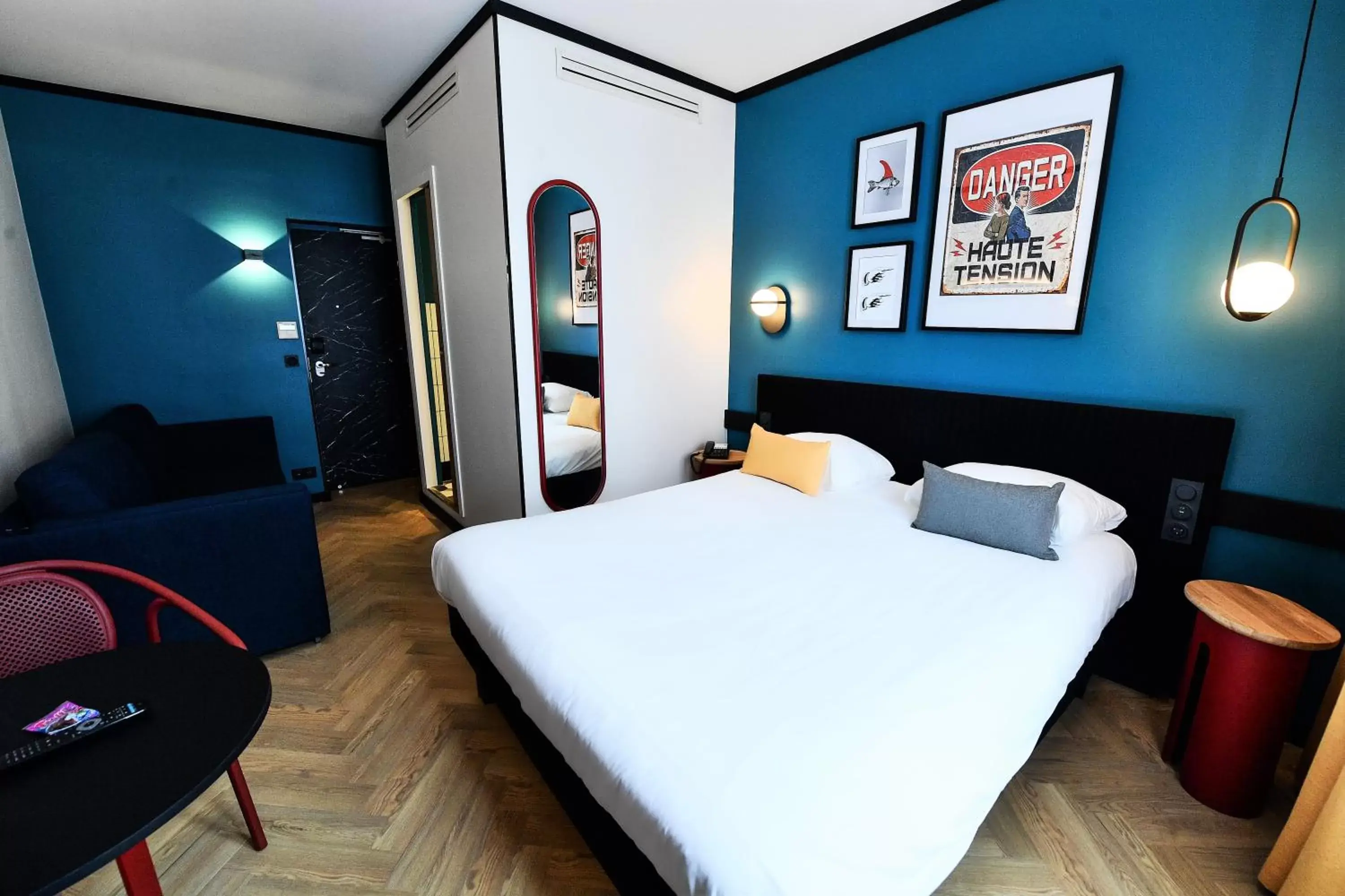Bed in ibis Styles Dijon Central