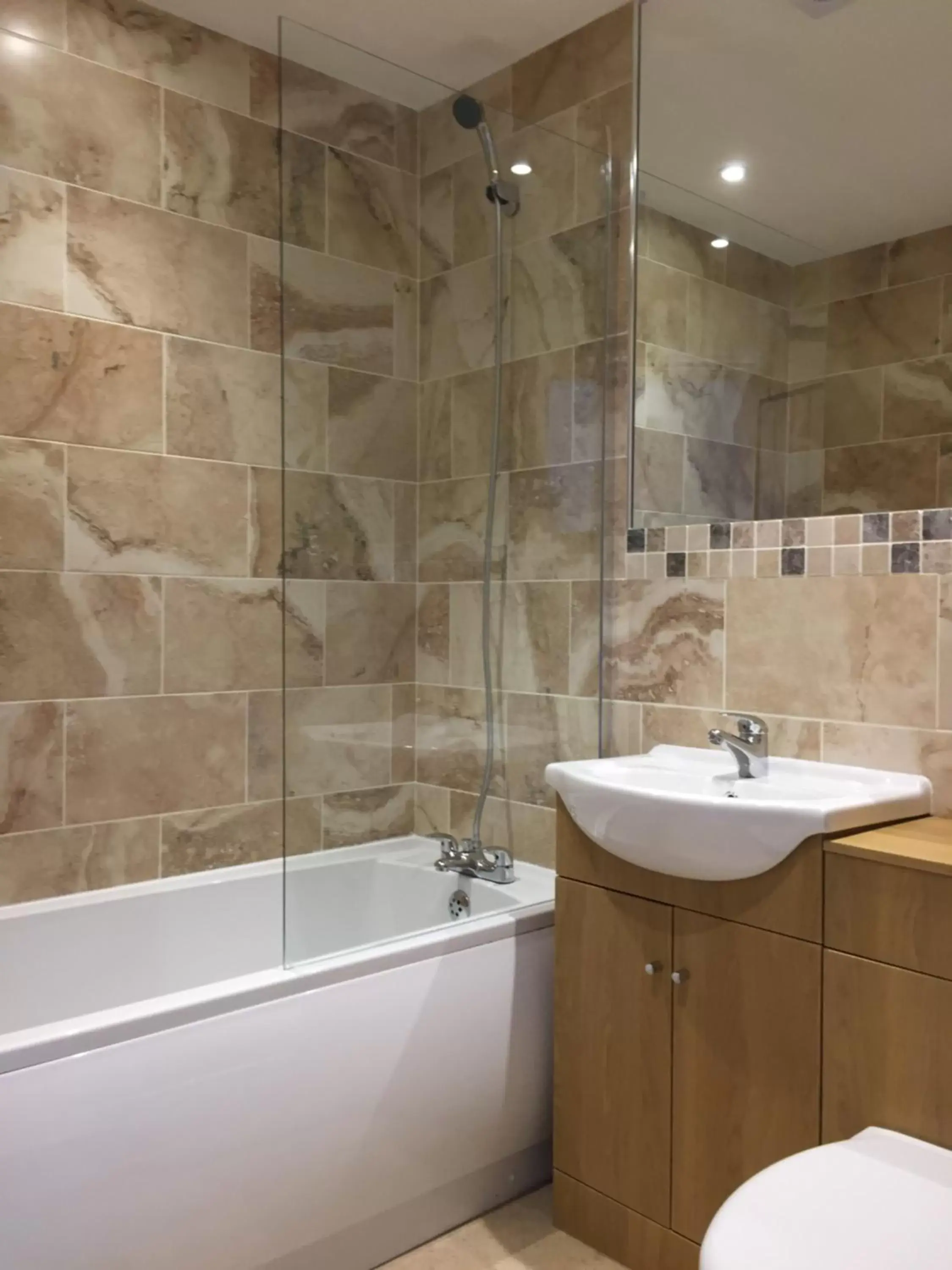 Shower, Bathroom in Fir Tree Barn