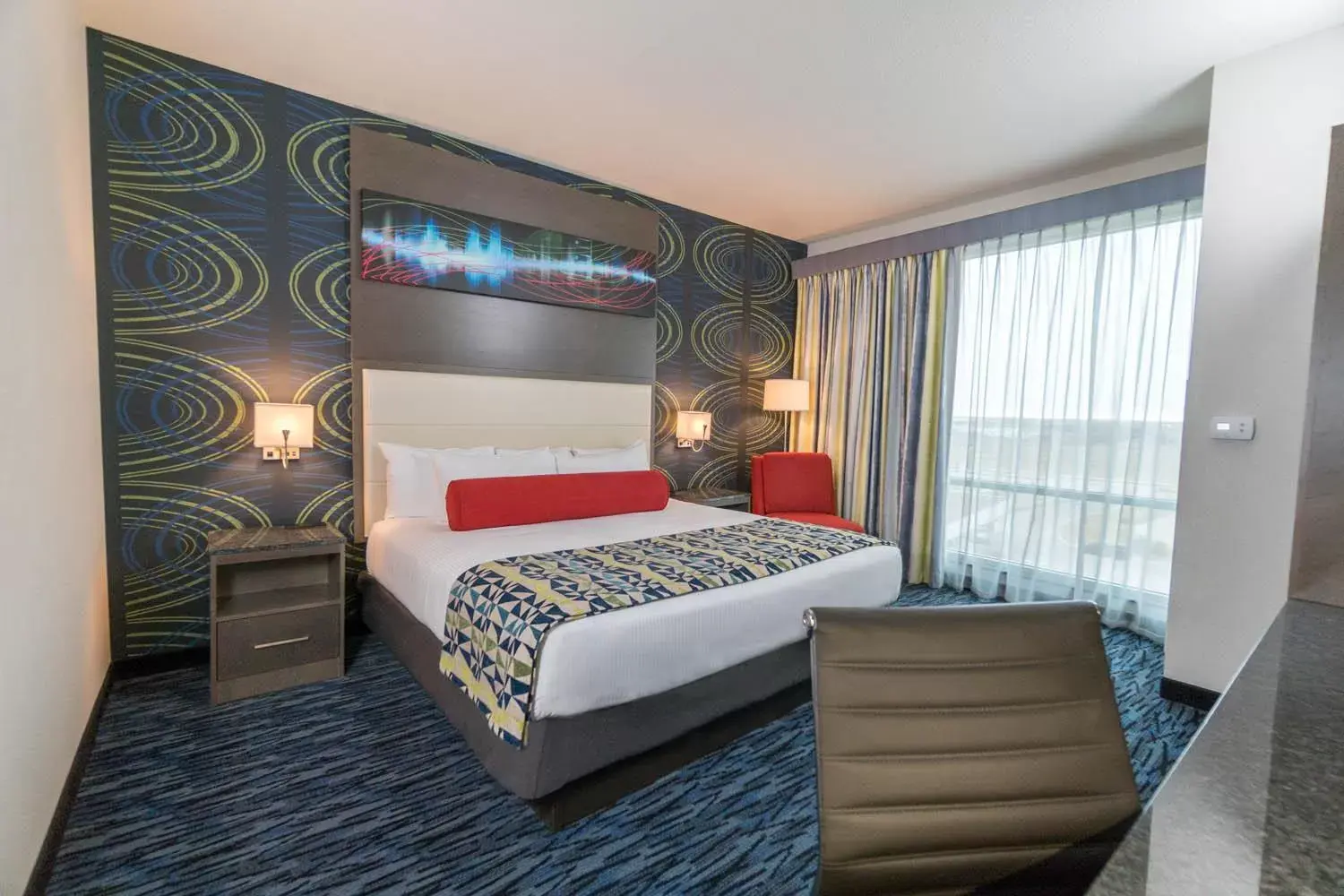 Bedroom, Bed in Rhythm City Casino & Resort