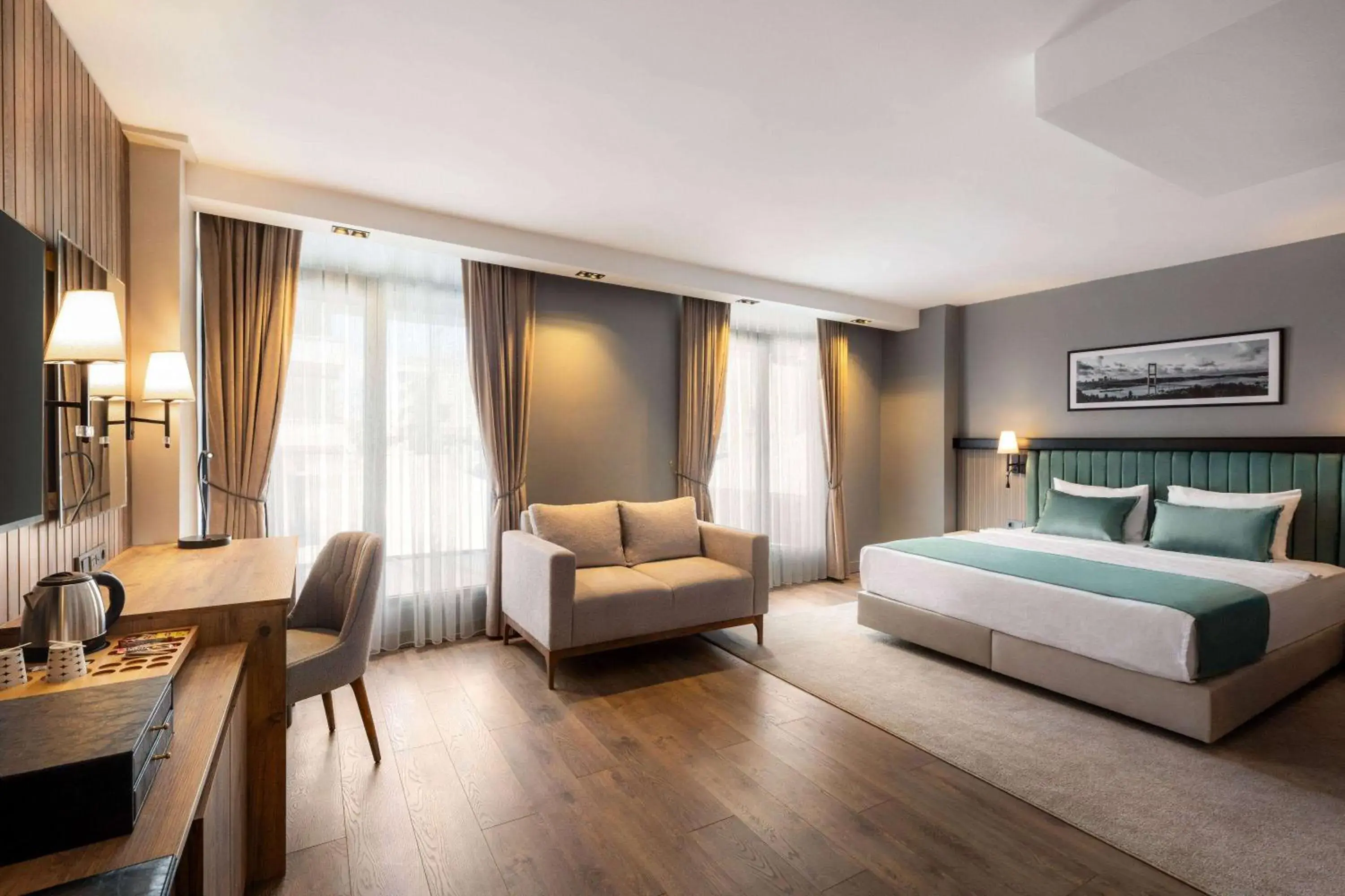 Bed in Istanbul New Airport Hotel Trademark Collection by Wyndham