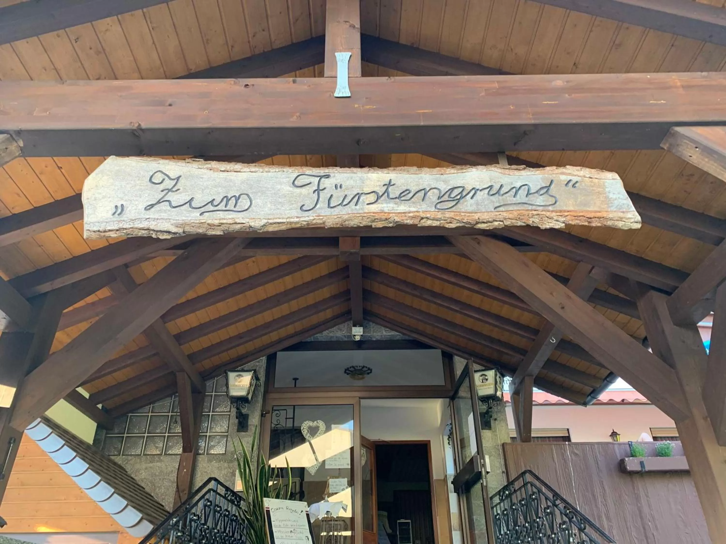 Property building in Gasthaus & Pension Zum Fürstengrund