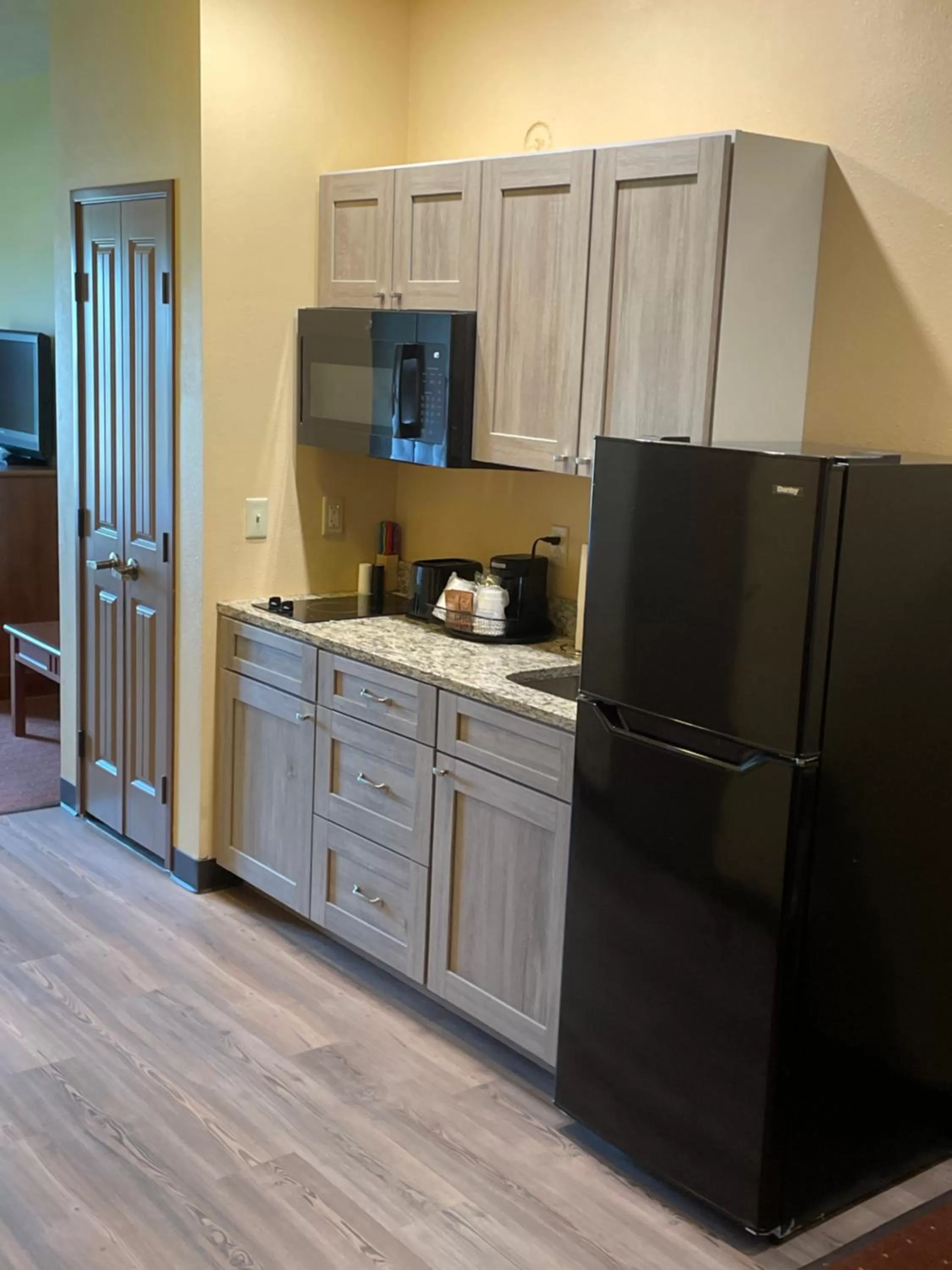 Kitchen or kitchenette in AmericInn by Wyndham Fargo Medical Center