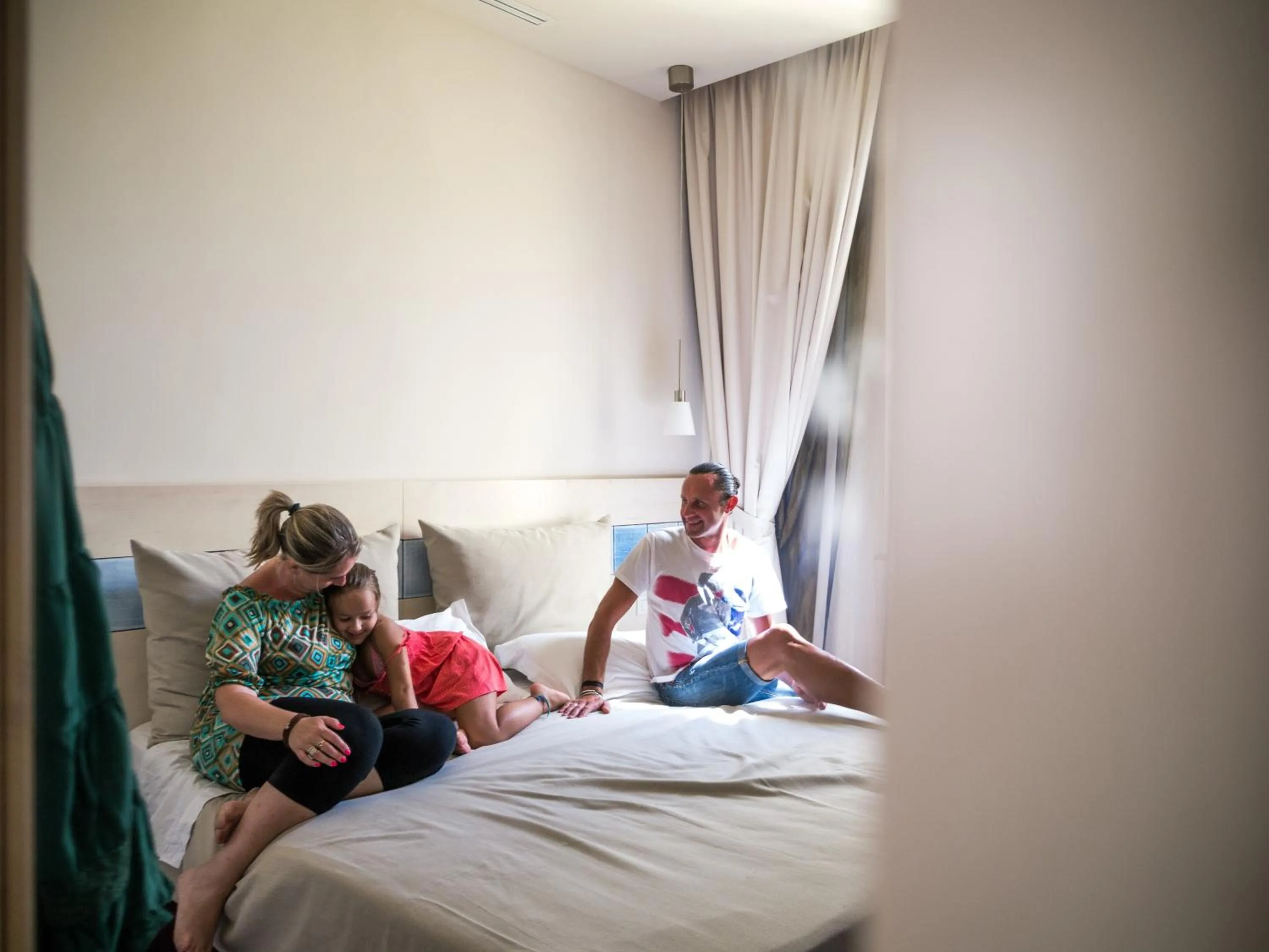 Bed in Hotel LaMorosa