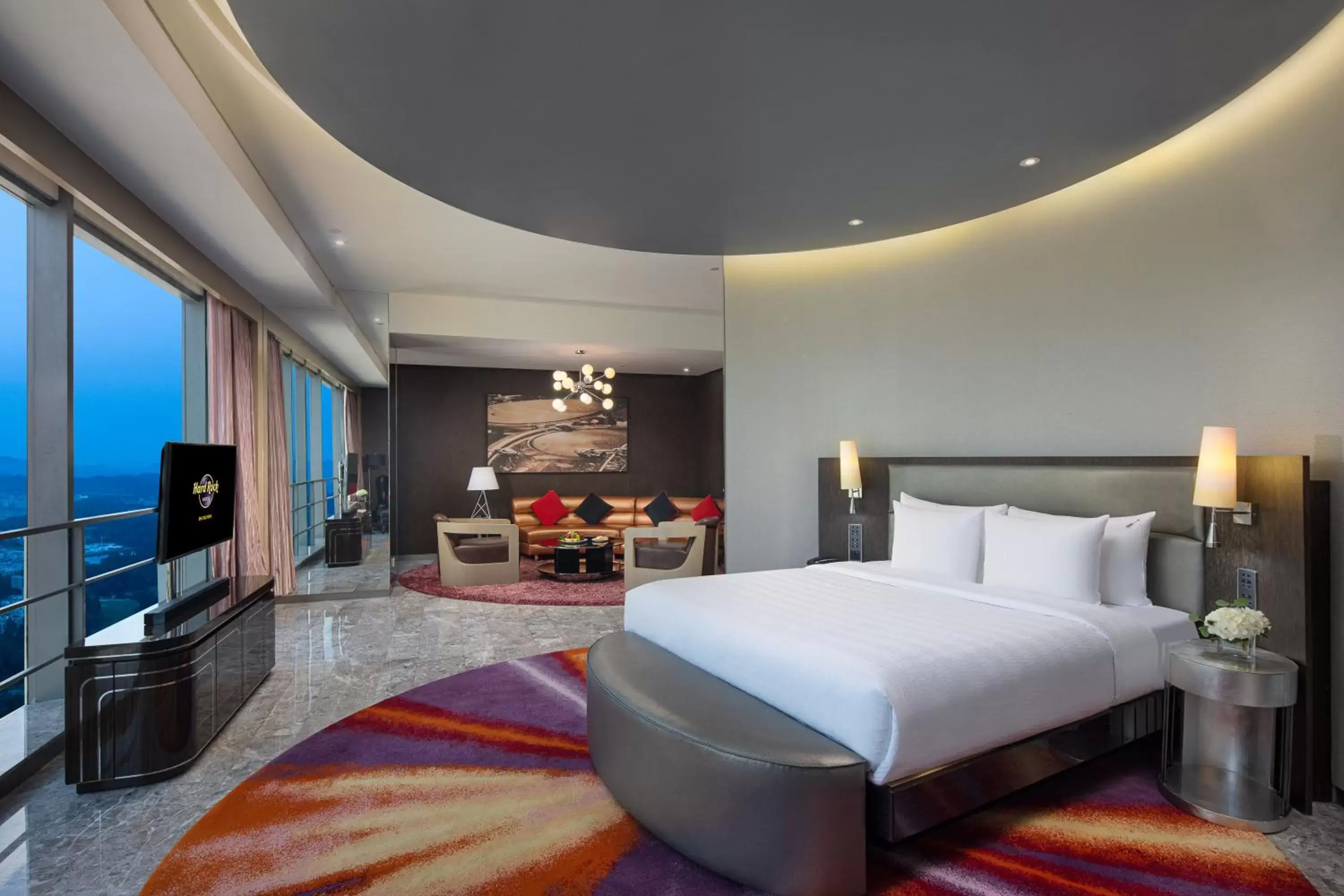 Bed in Hard Rock Hotel Shenzhen