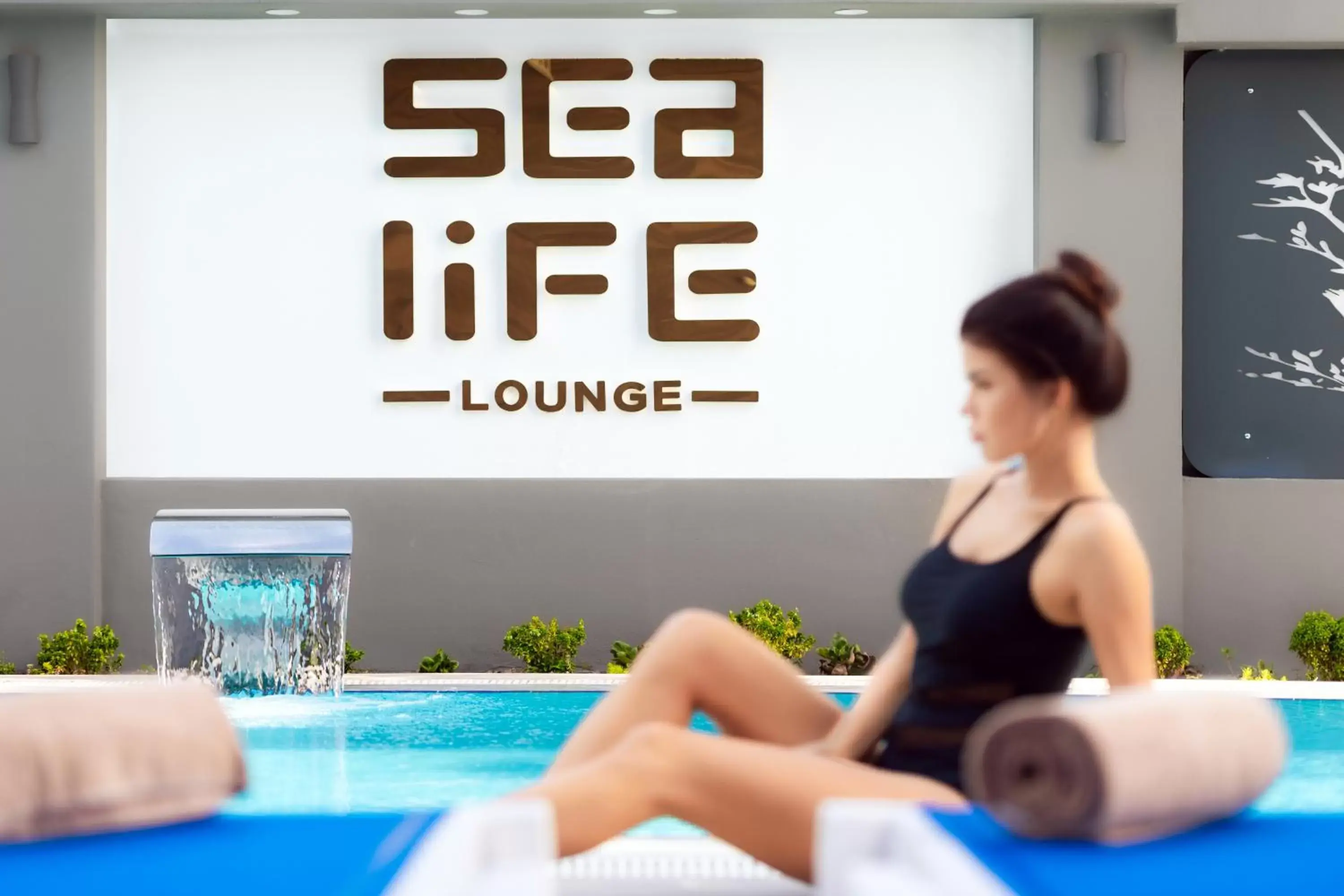 People in Sealife Lounge - Adult only