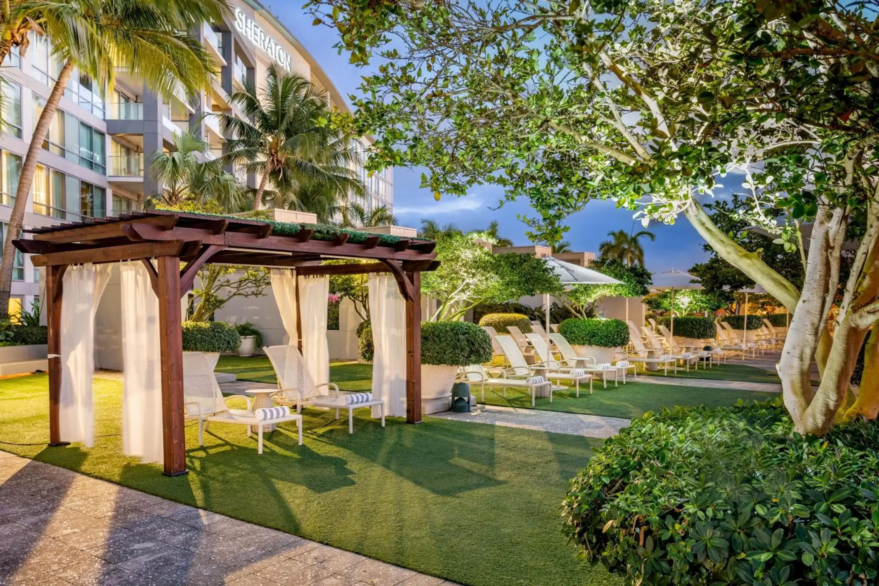 Swimming pool, Garden in Sheraton Puerto Rico Resort & Casino