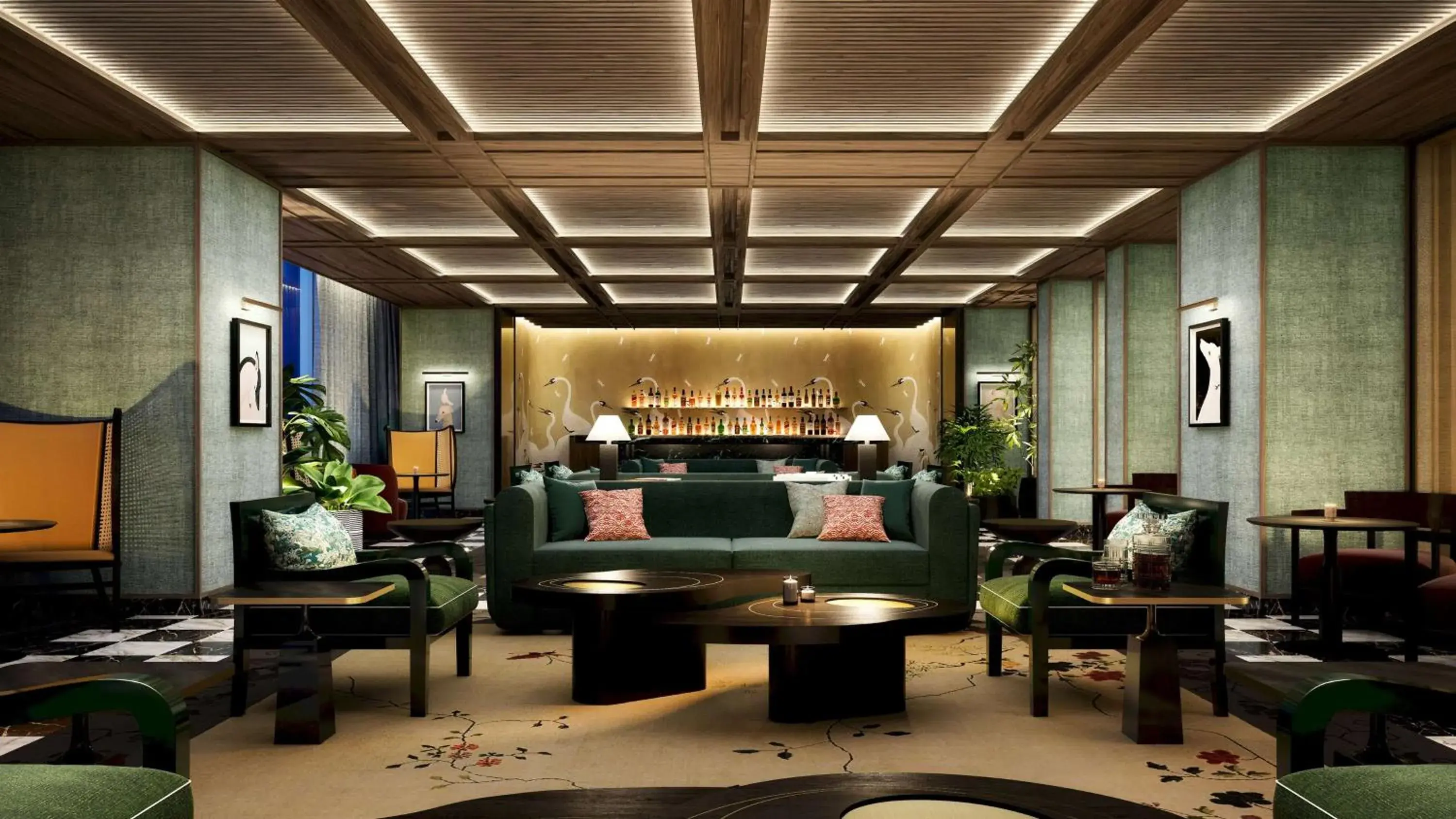 Lounge or bar in Conrad Urumqi