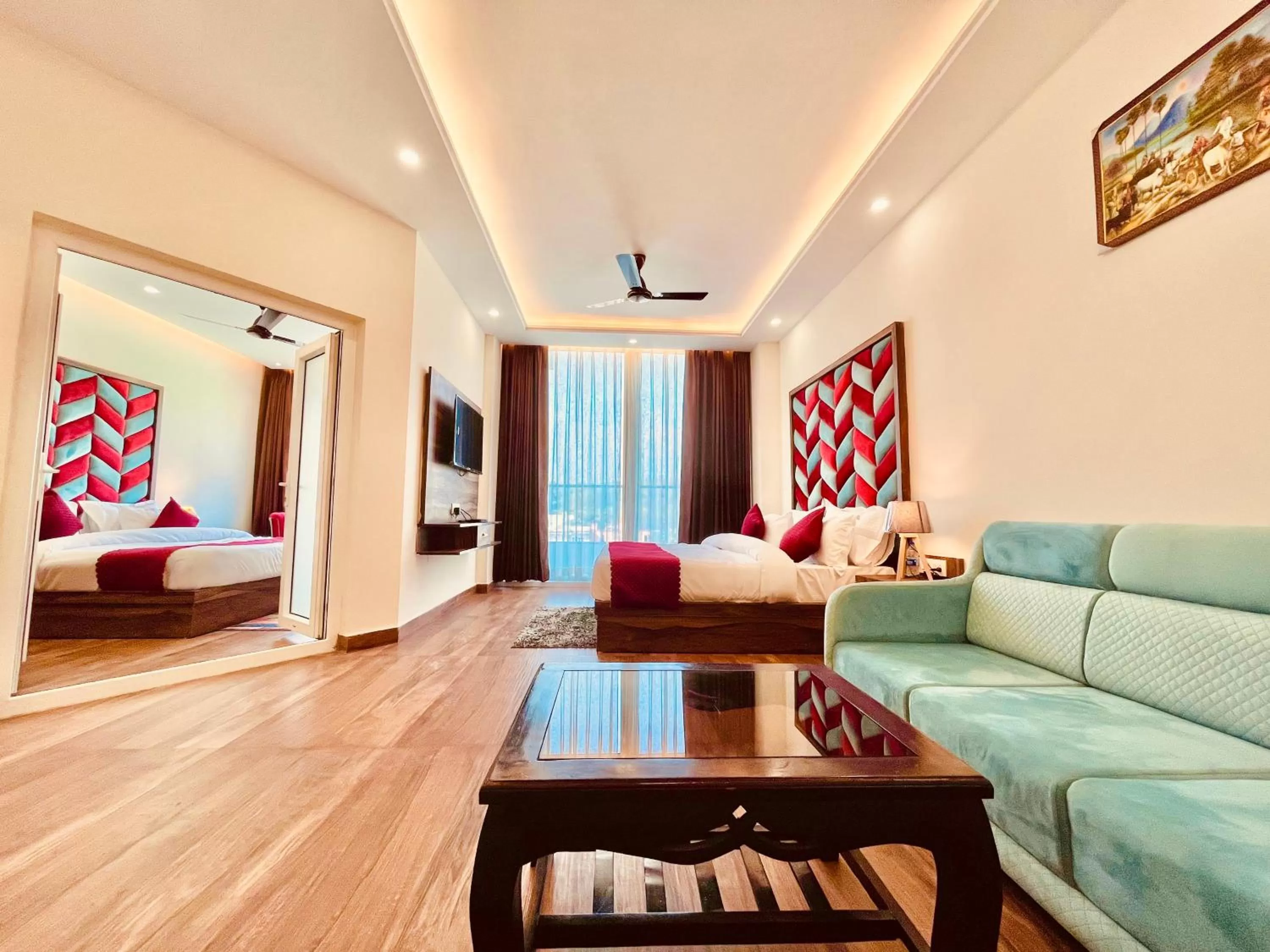 Seating Area in Hotel Gange, Haridwar