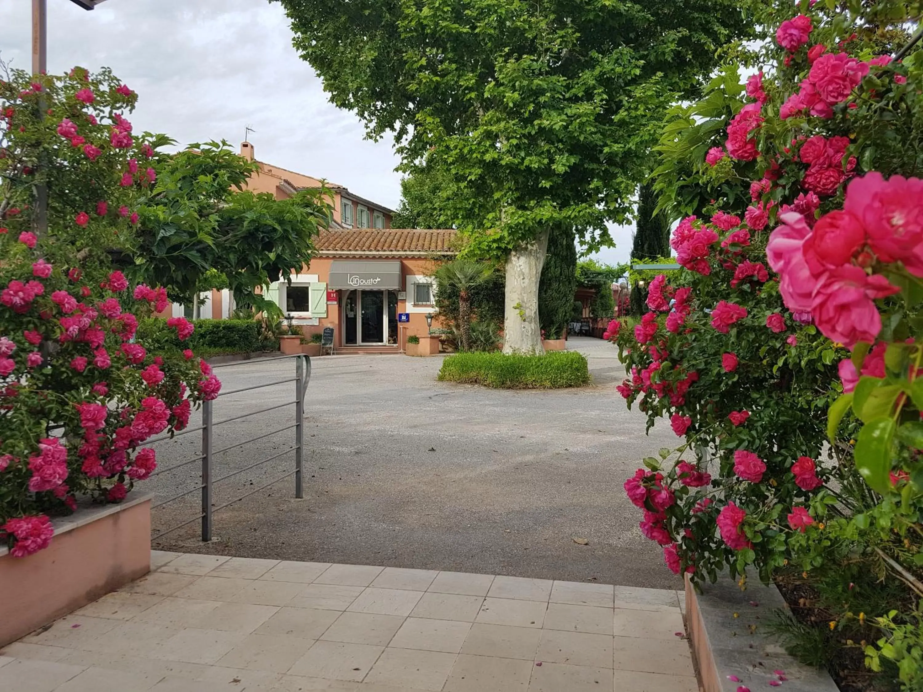 Garden, Property Building in Le Mas du Lingousto