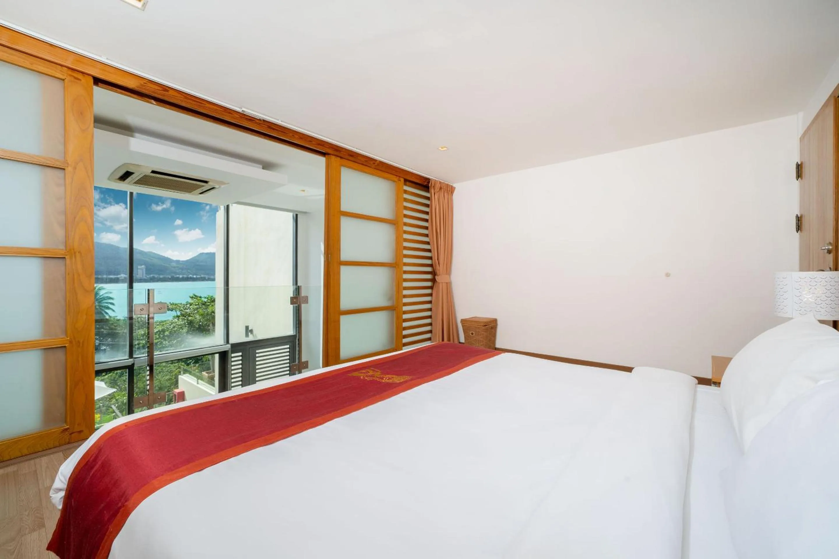 Bed in IndoChine Resort and Villas