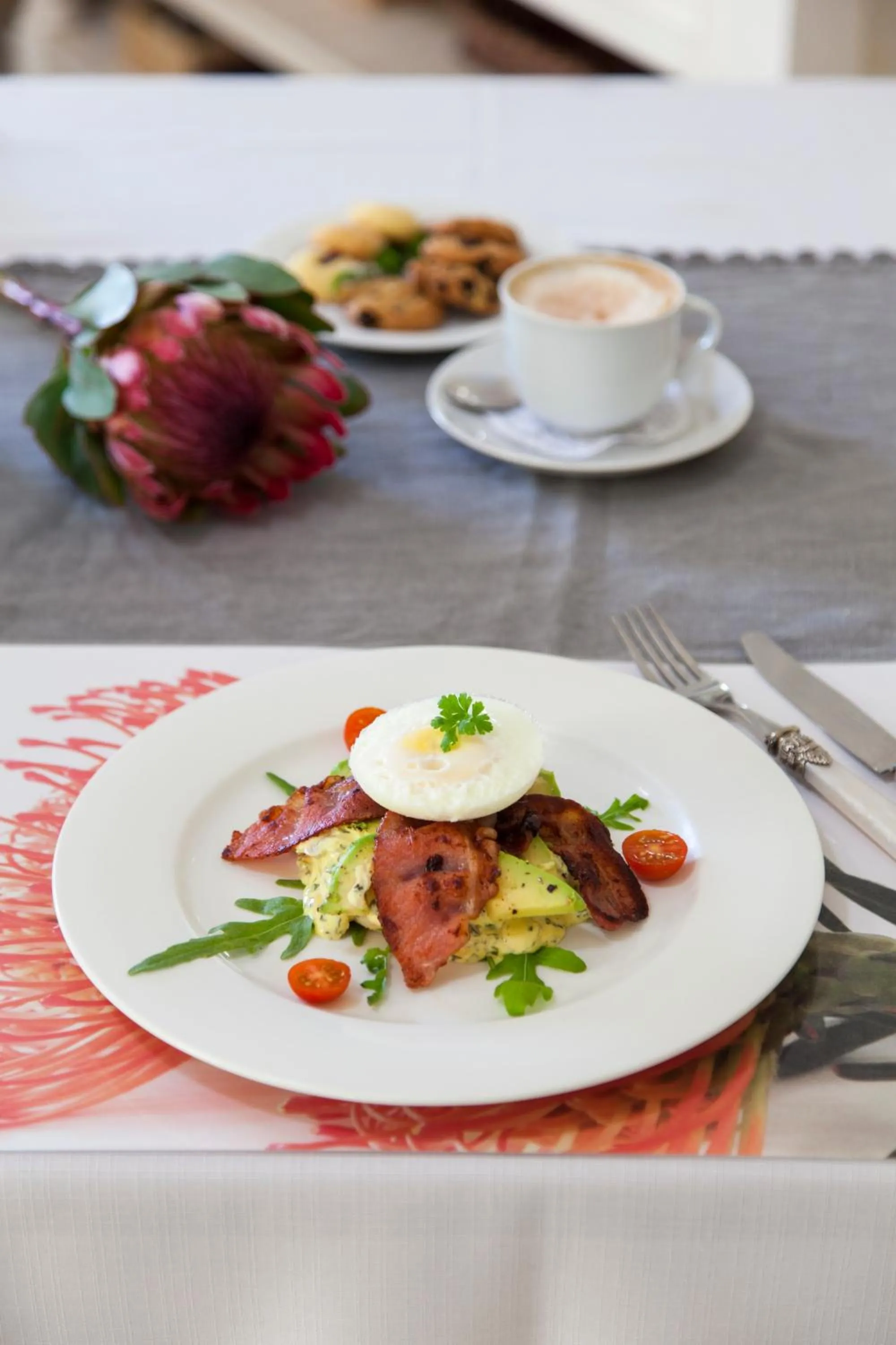 Food close-up in Sandals Guest House