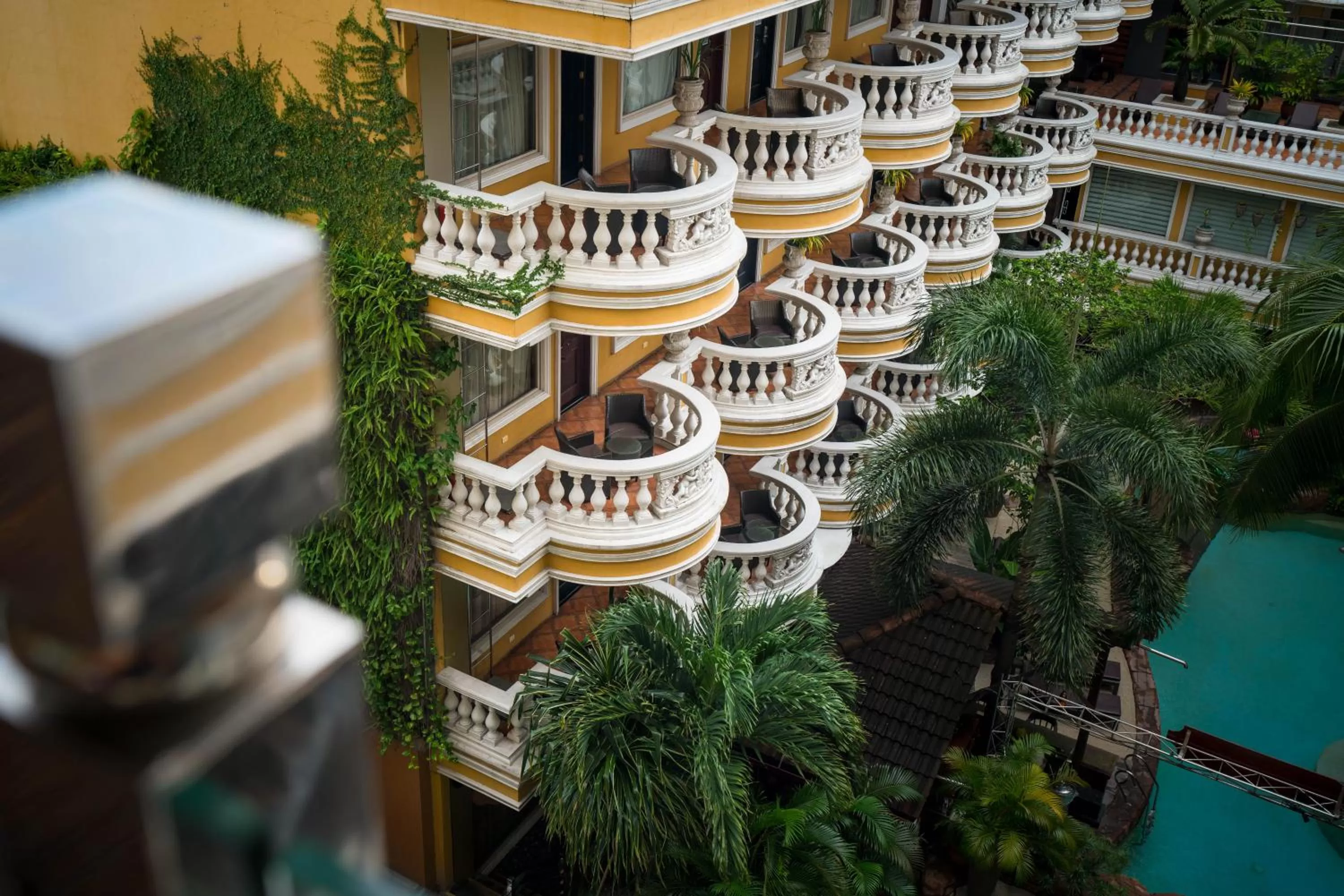 Bird's eye view in ABC Hotel