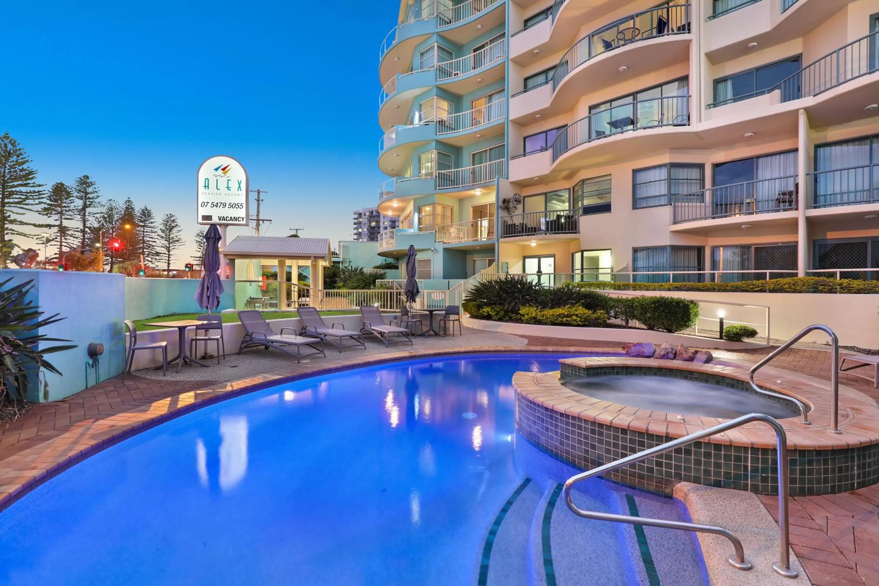 Property building in Alex Seaside Resort