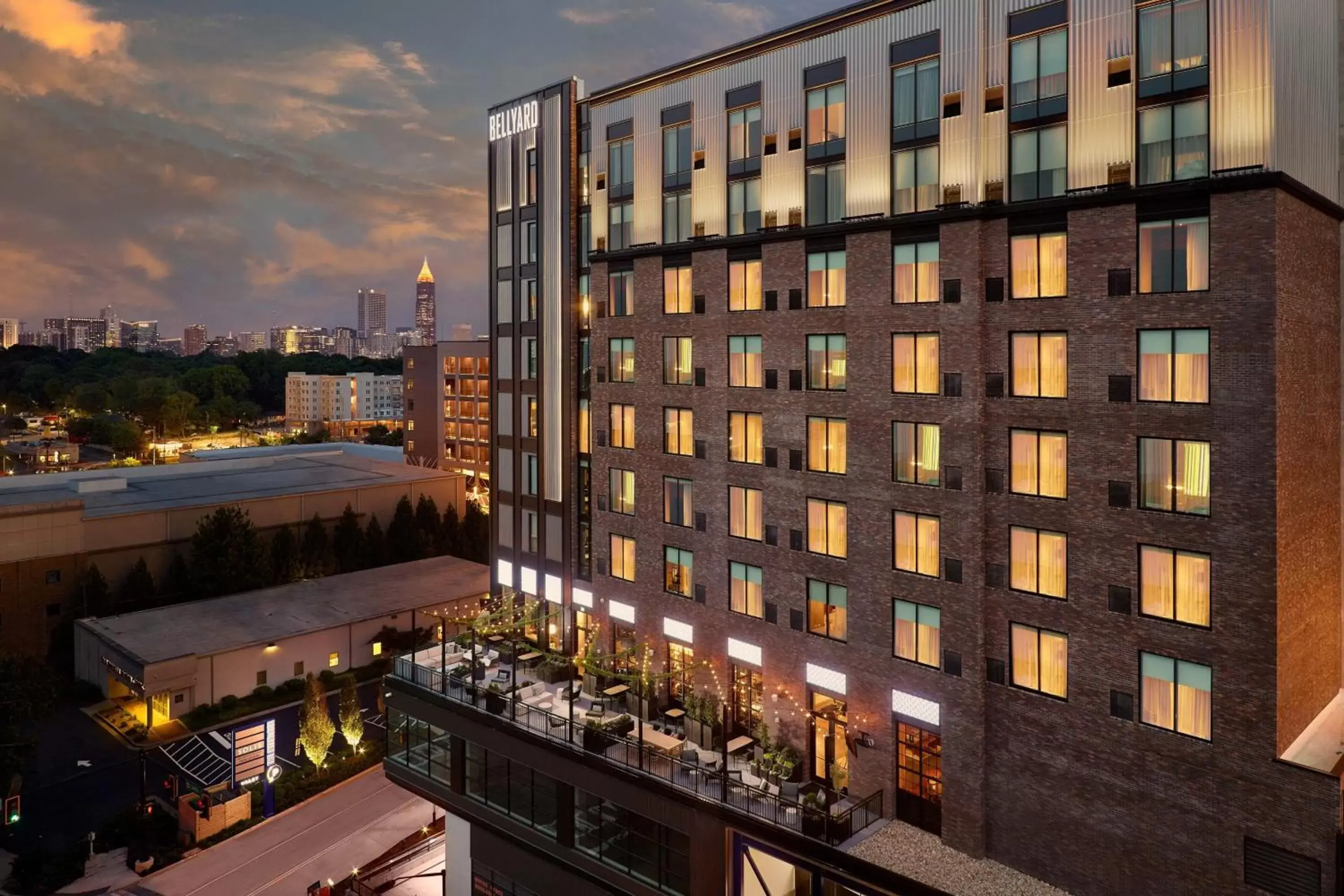 Property building in Bellyard, West Midtown Atlanta, a Tribute Portfolio Hotel