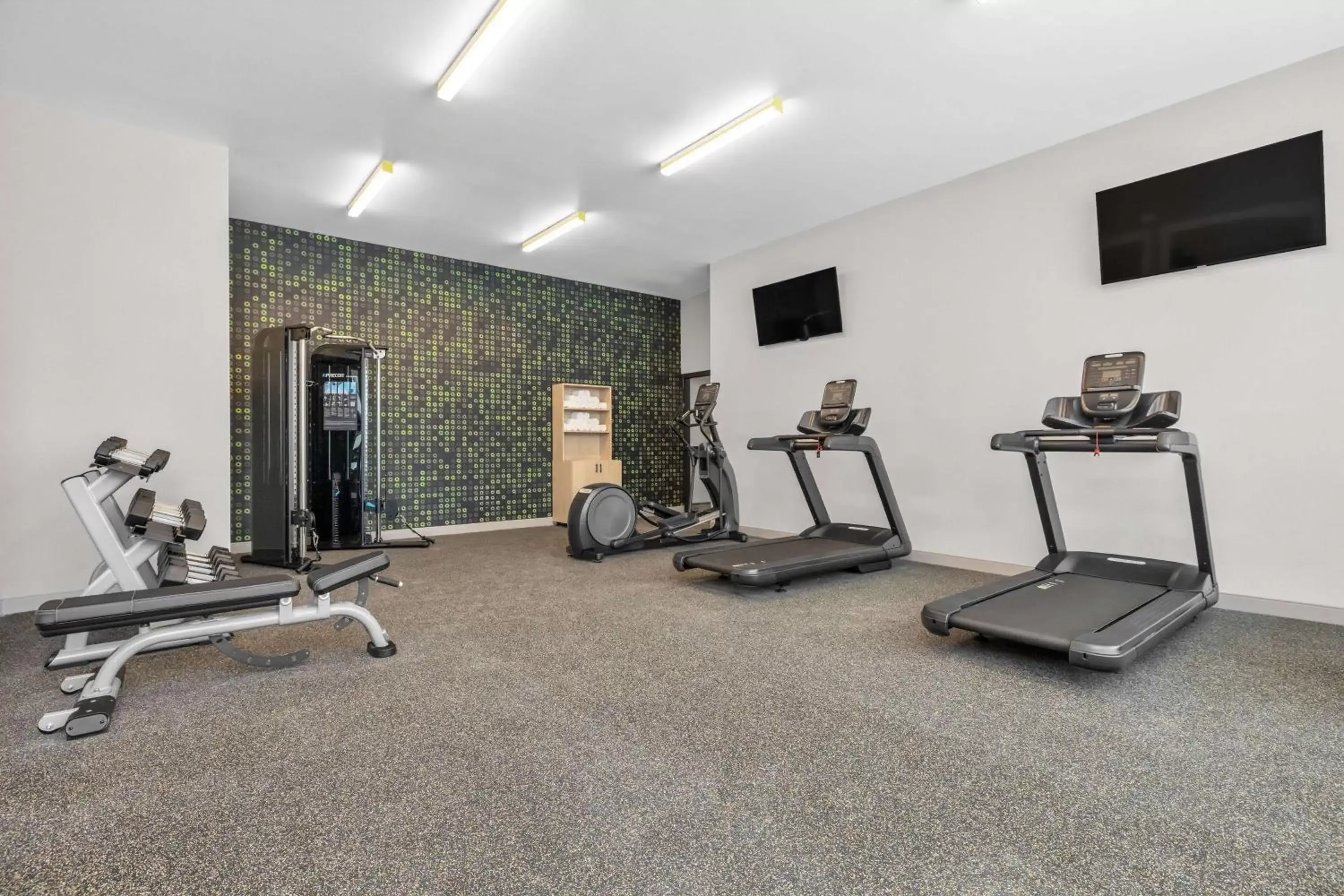 Fitness centre/facilities, Fitness Center/Facilities in La Quinta Inn & Suites by Wyndham San Jose Silicon Valley