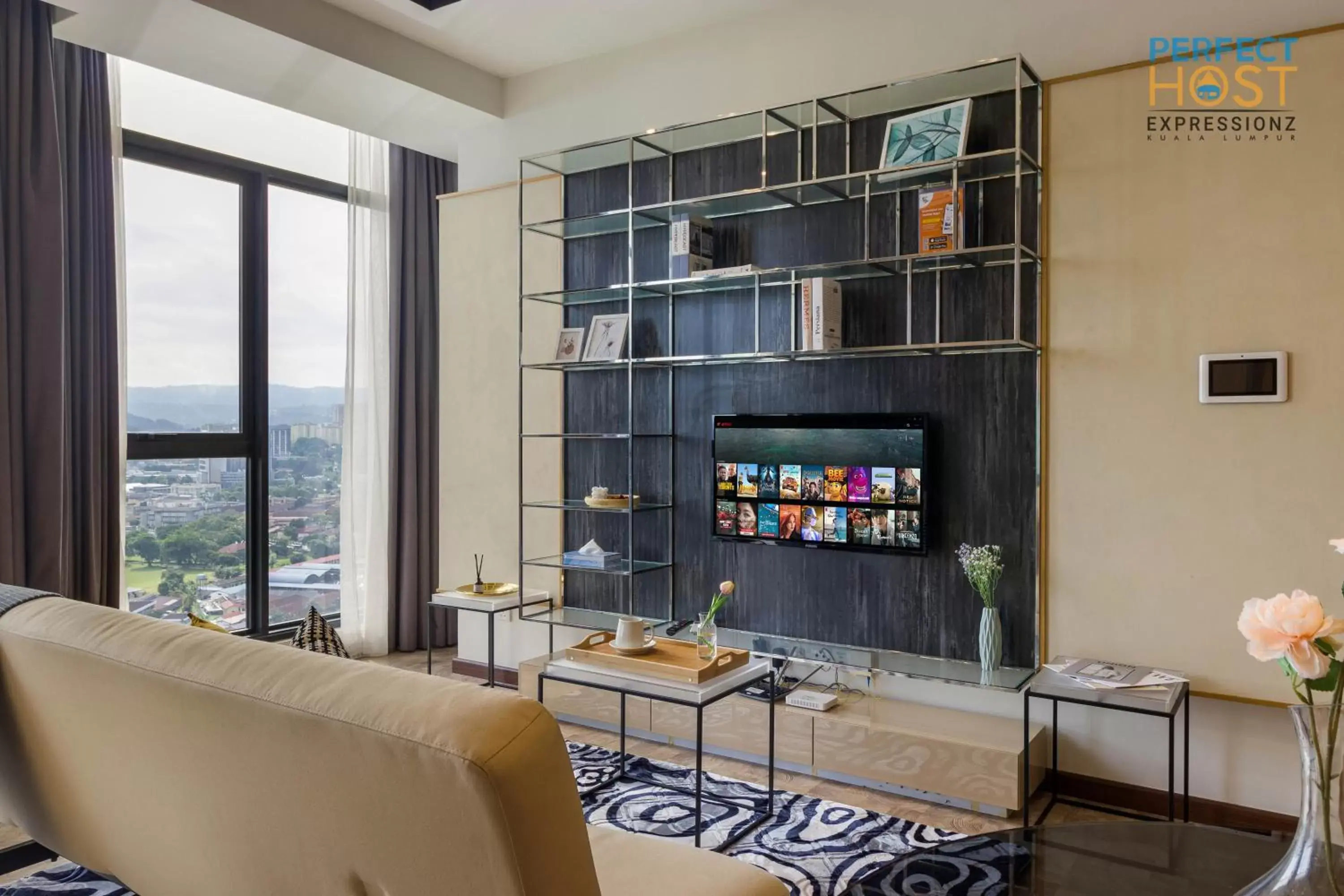 Living room in Expressionz Suites KL by Perfect Host Living room in Expressionz Suites KL by Perfect Host