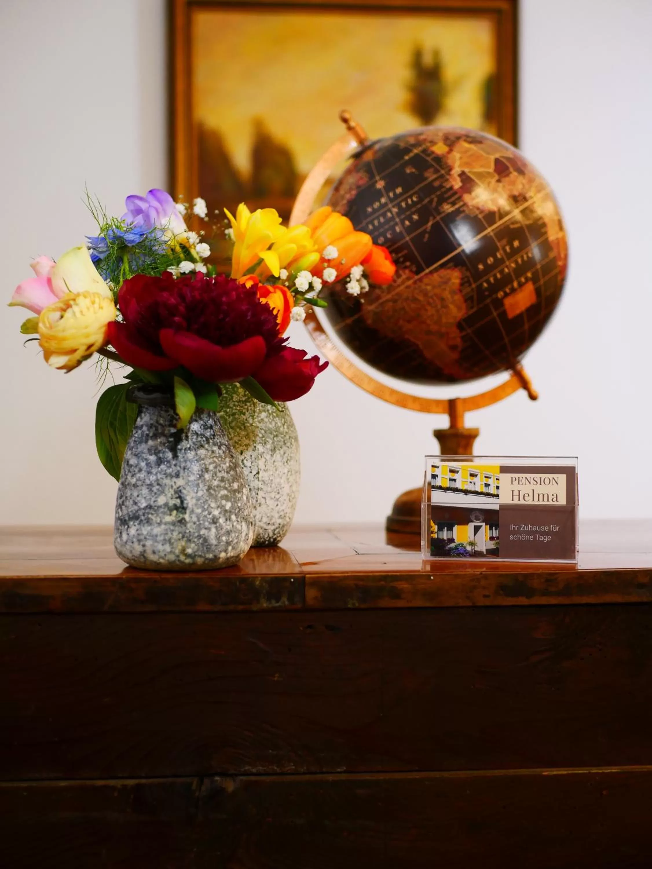 Lobby or reception in Pension Helma