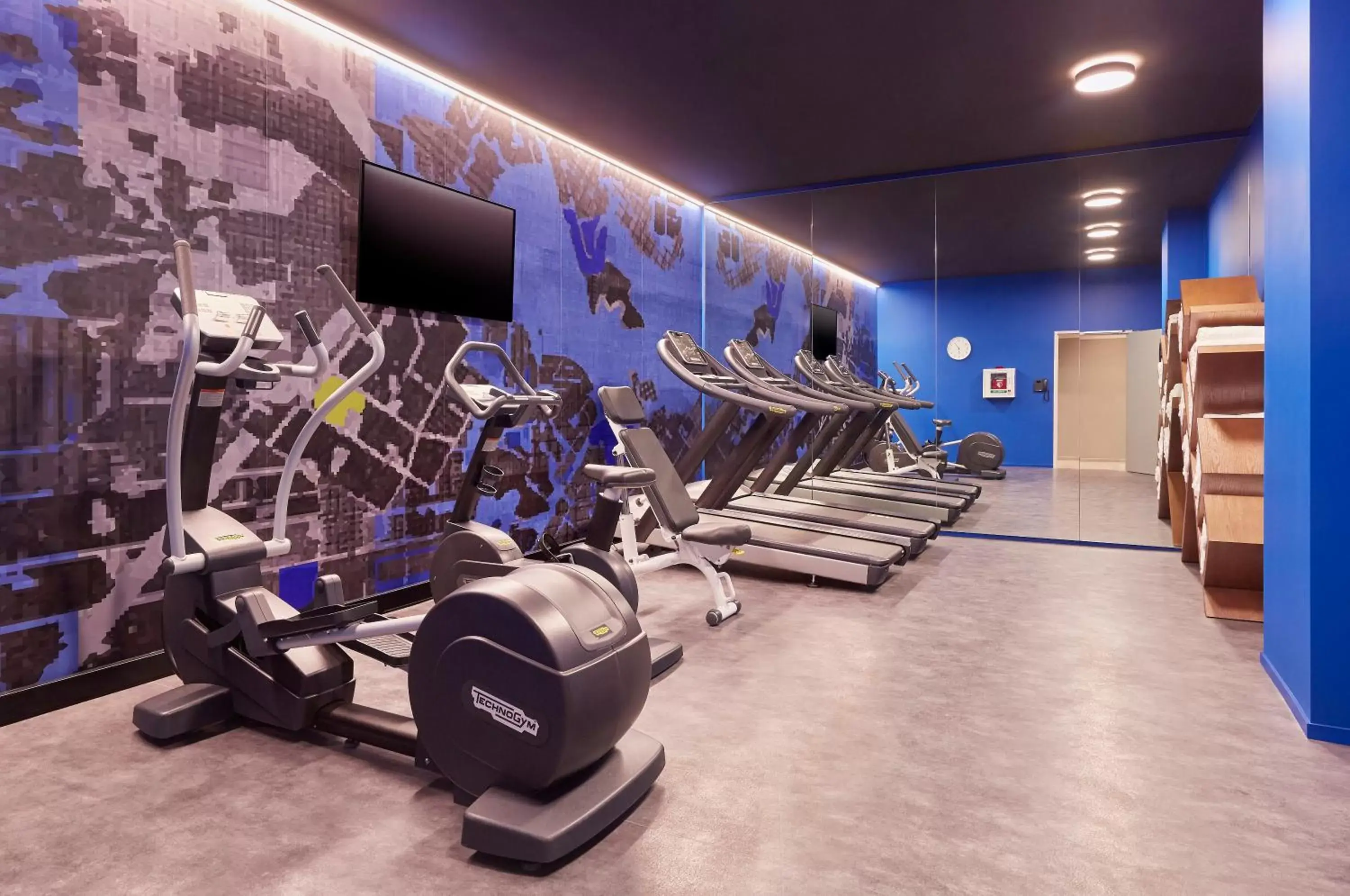 Fitness centre/facilities in Holiday Inn Express Newcastle by IHG Fitness centre/facilities in Holiday Inn Express Newcastle by IHG