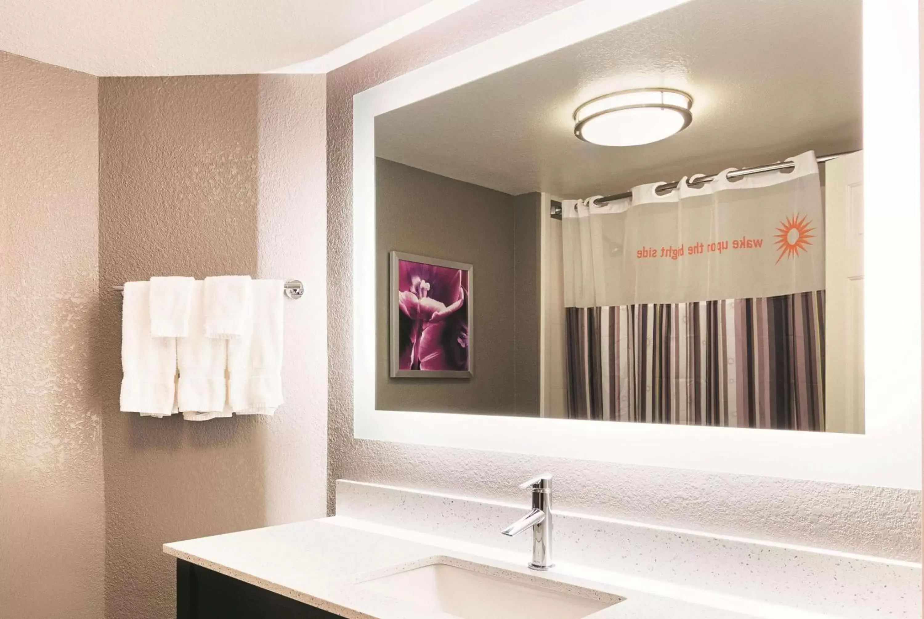 TV and multimedia, Bathroom in La Quinta by Wyndham Las Vegas Summerlin Tech