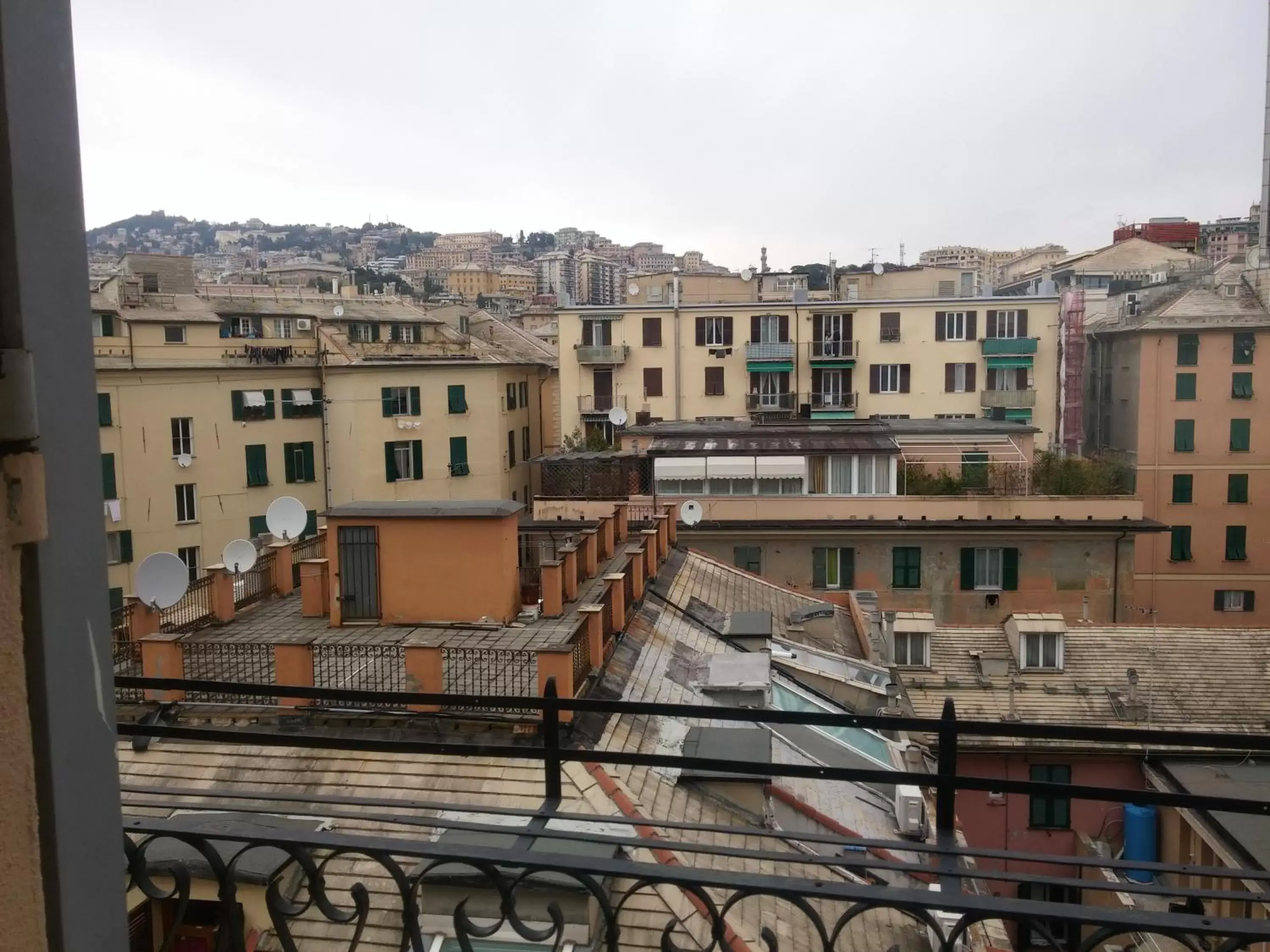 City view in Albergo Astro