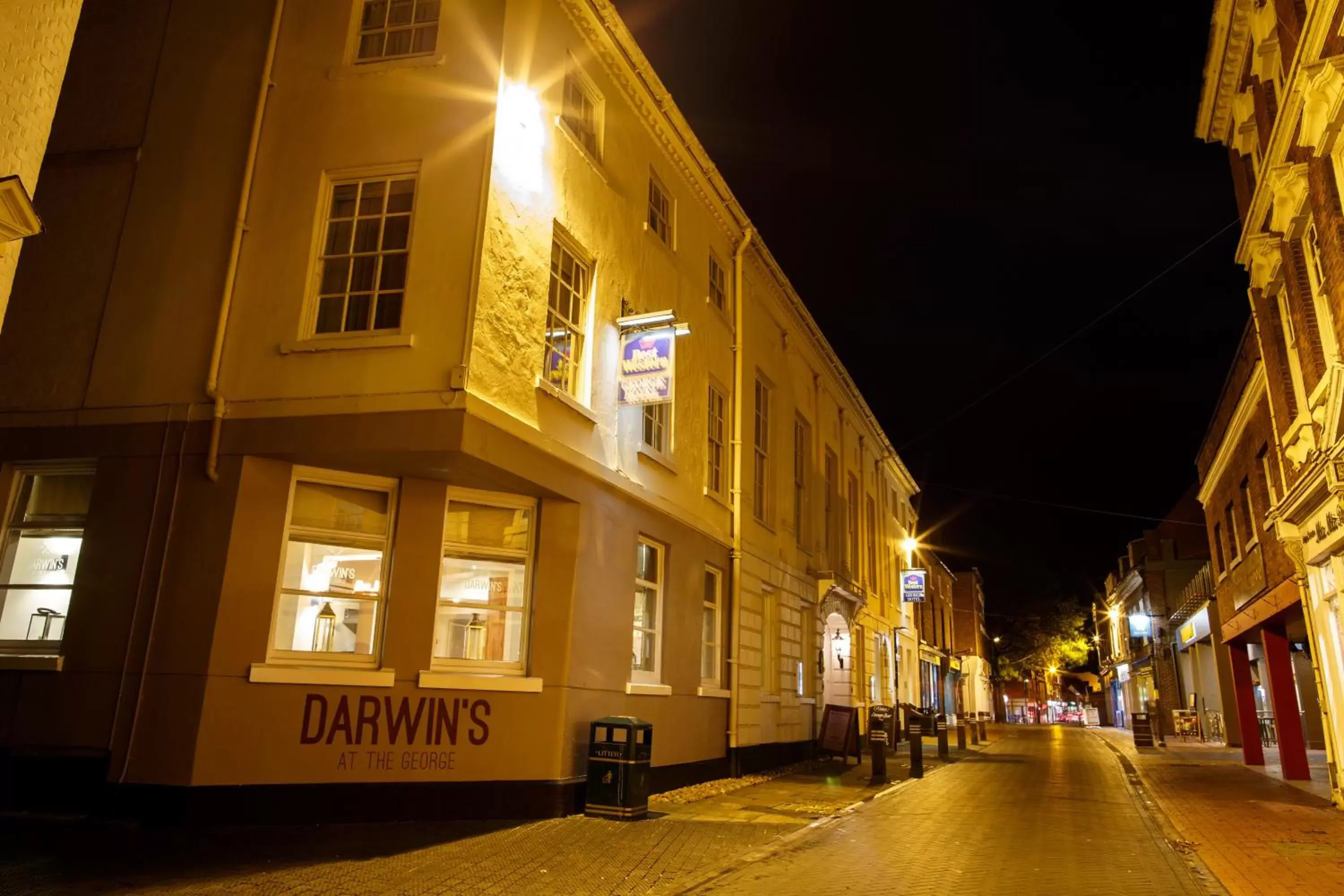 Facade/entrance, Property Building in Best Western Lichfield City Centre The George Hotel