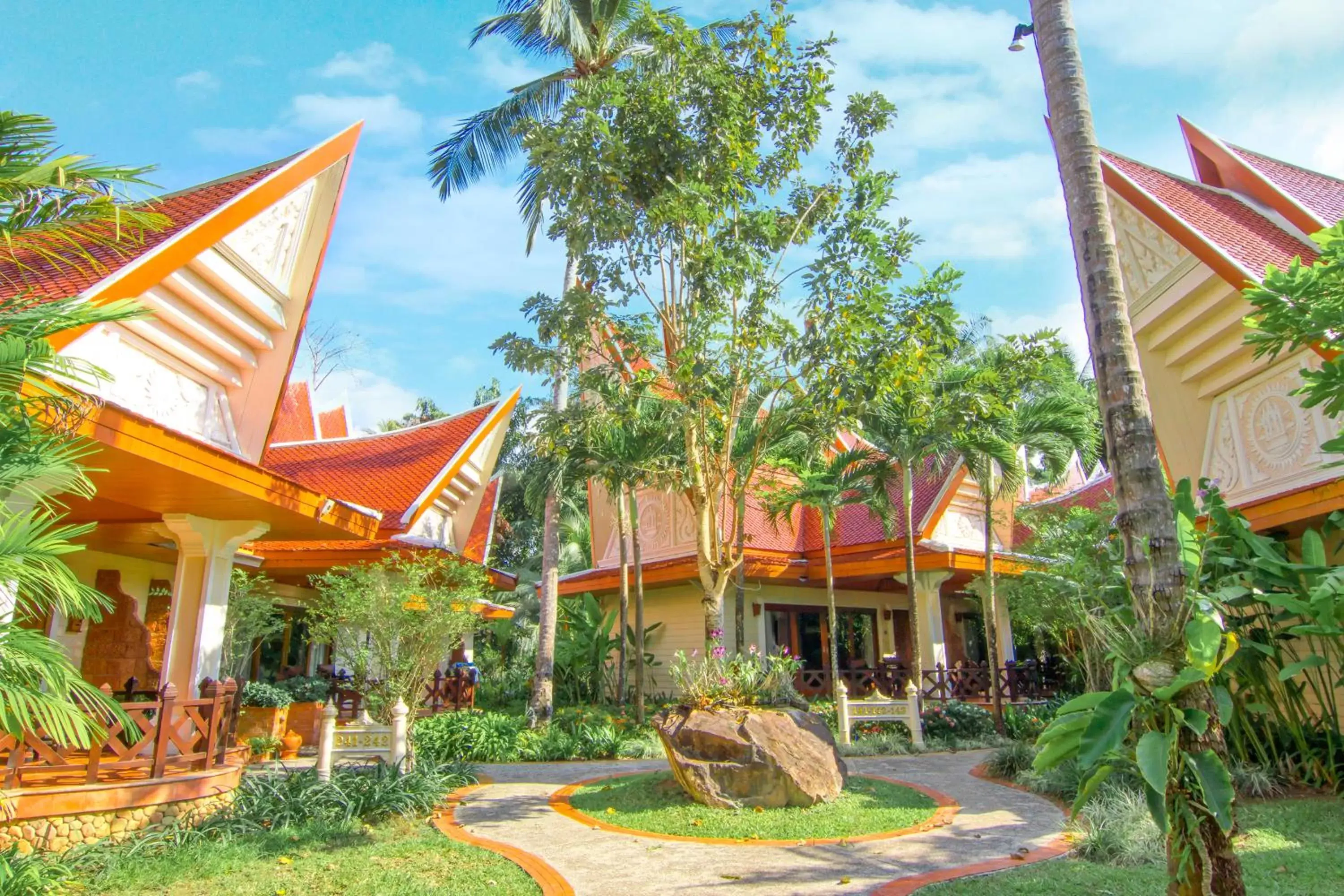 Garden view, Property Building in Santhiya Tree Koh Chang Resort