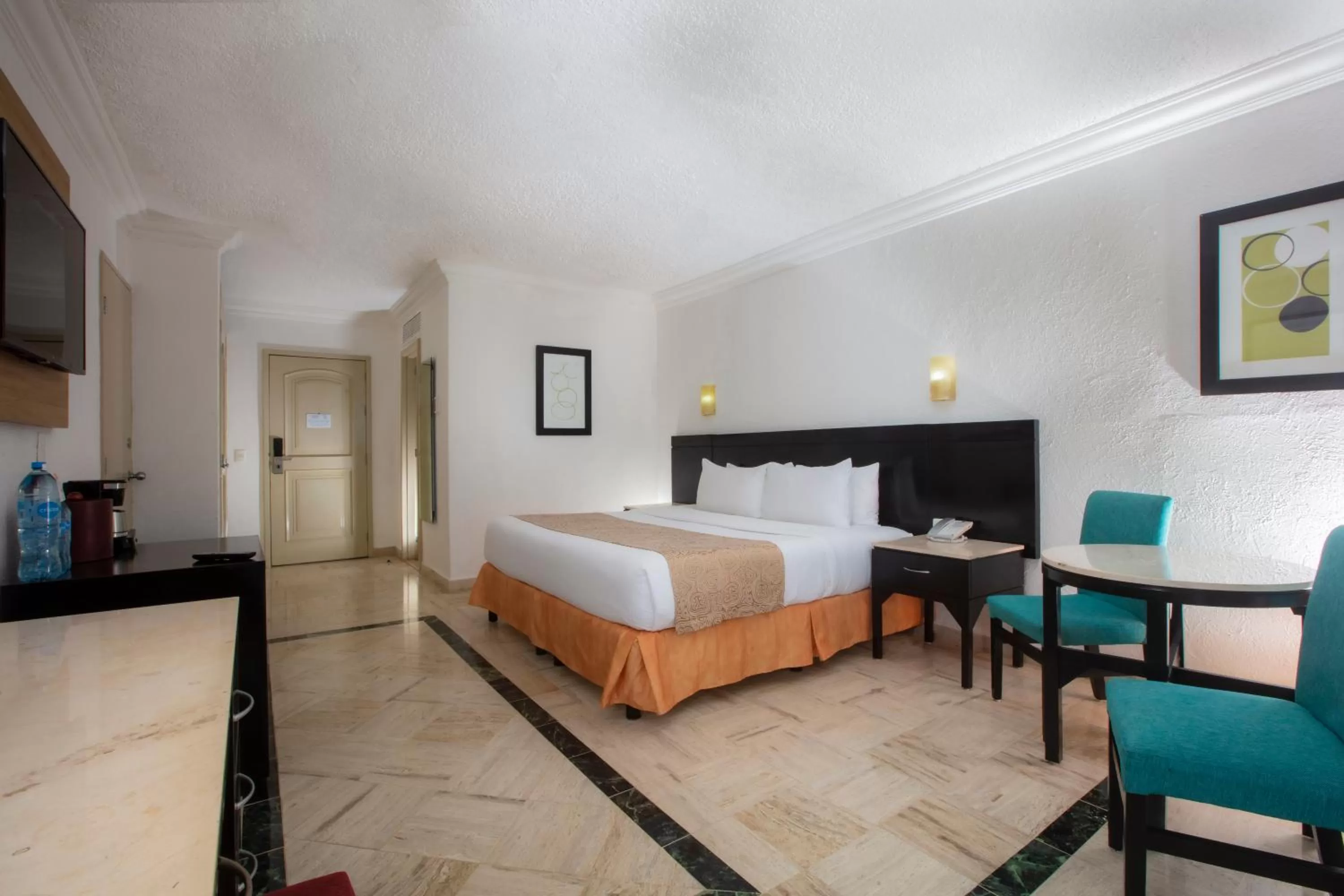 Bed in Krystal Cancun