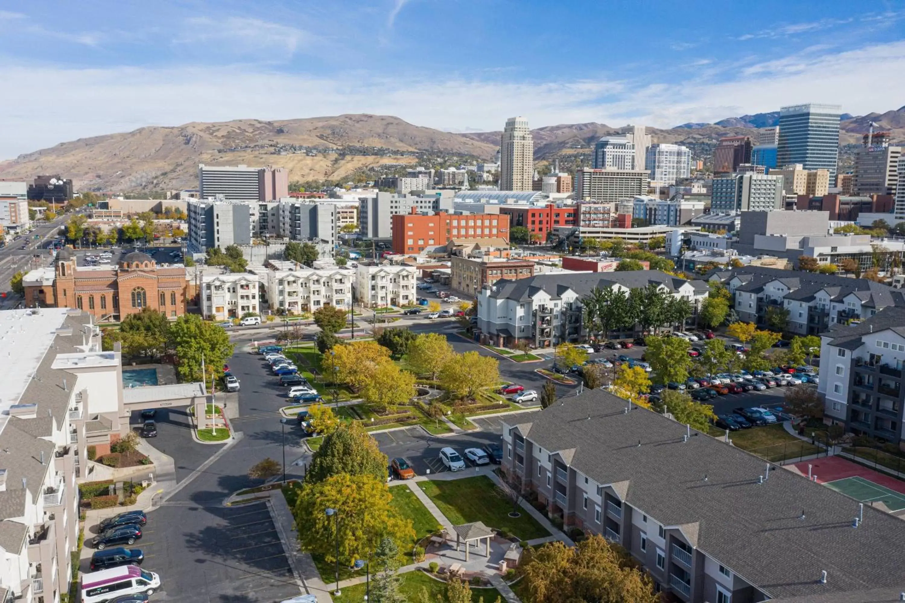 Property building in Residence Inn by Marriott Salt Lake City Downtown