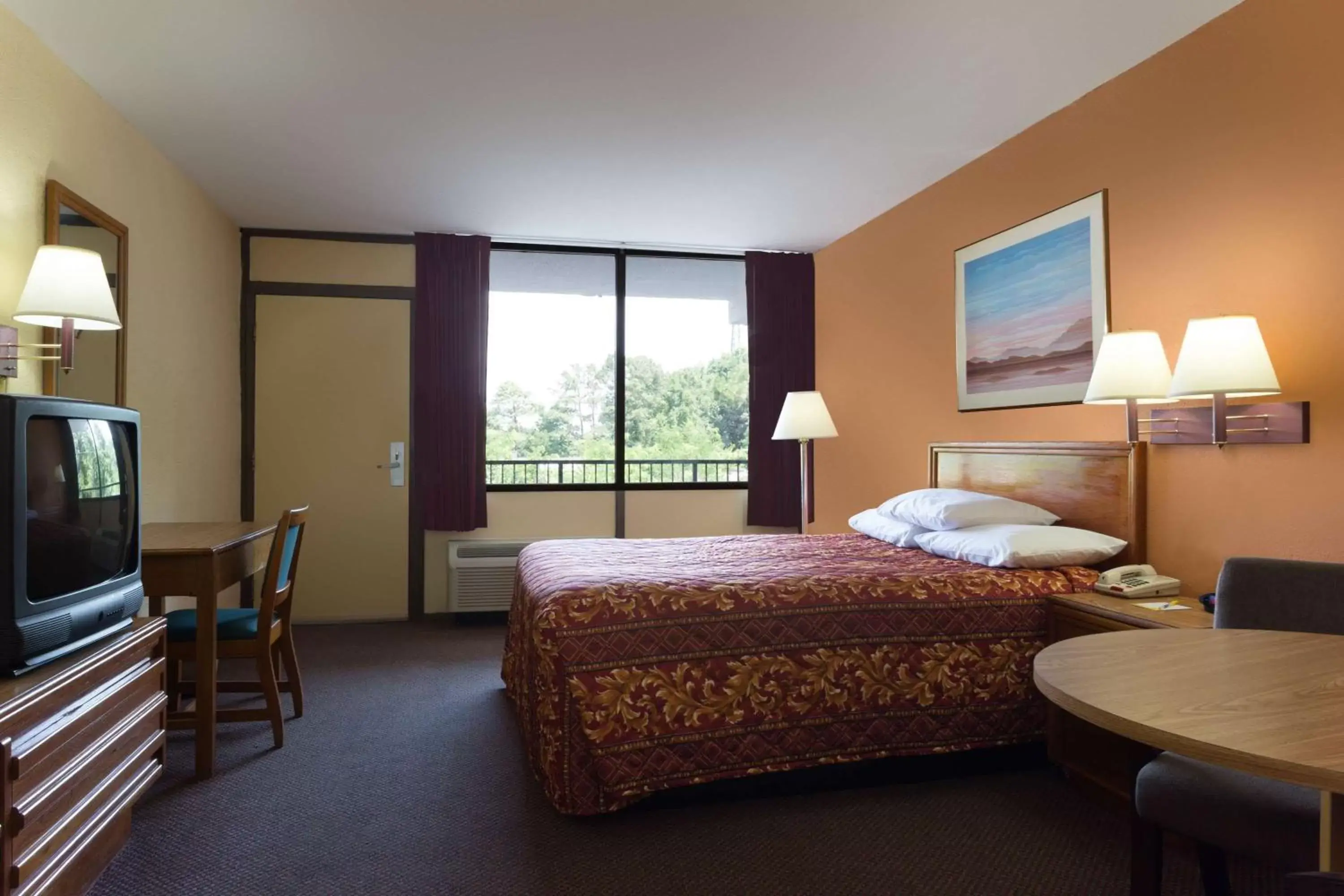 Double Room with Two Double Beds - Smoking in Days Inn by Wyndham Raleigh South