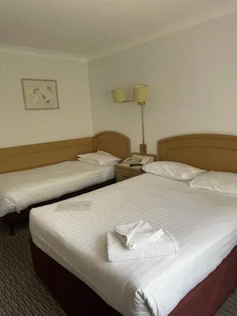 Bed in Best Western Ipswich Hotel