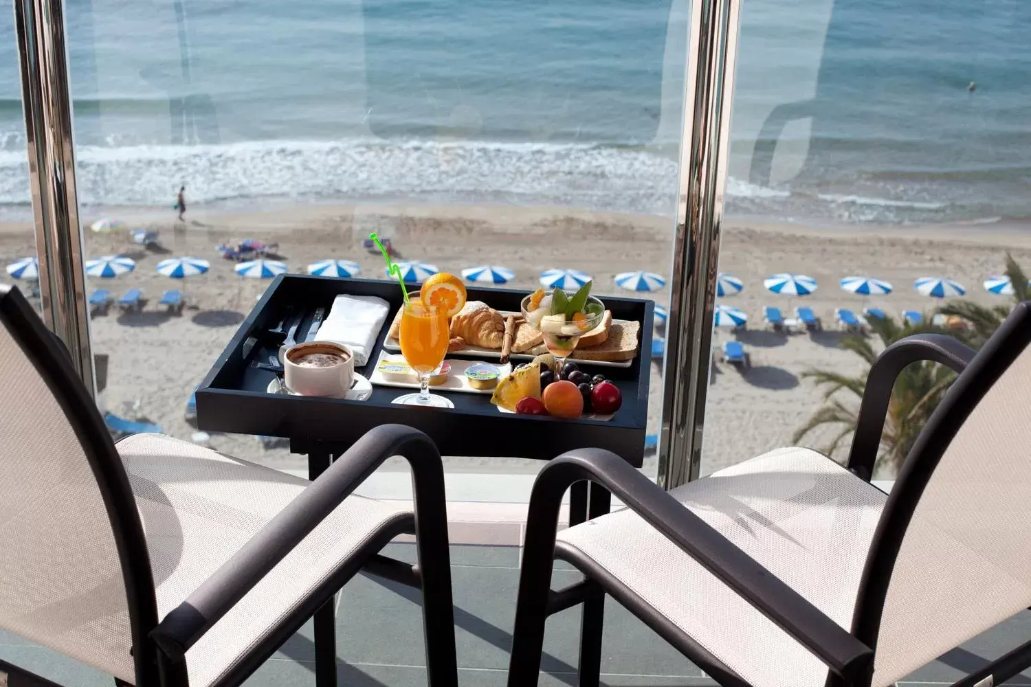 View (from property/room), Beach in Hotel Allon Mediterrania