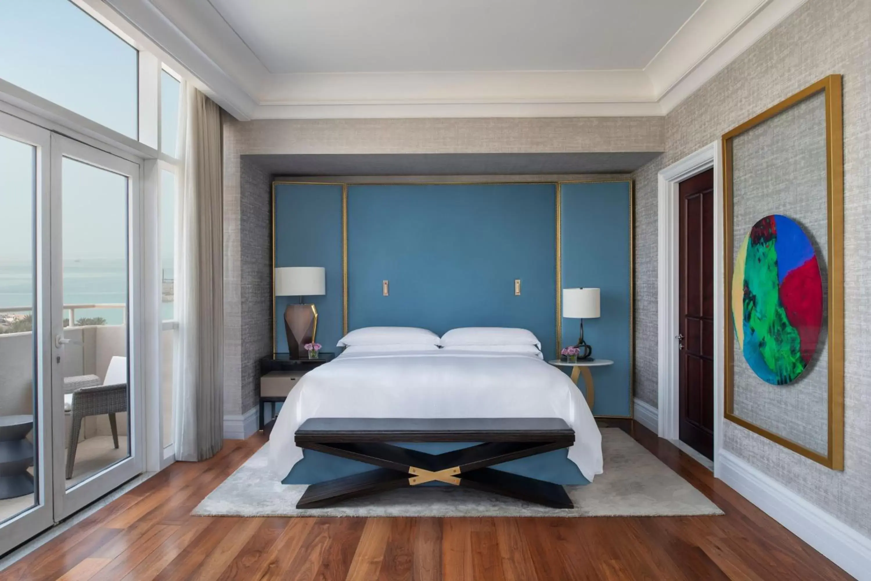 Bedroom, Bed in The Ritz-Carlton, Doha