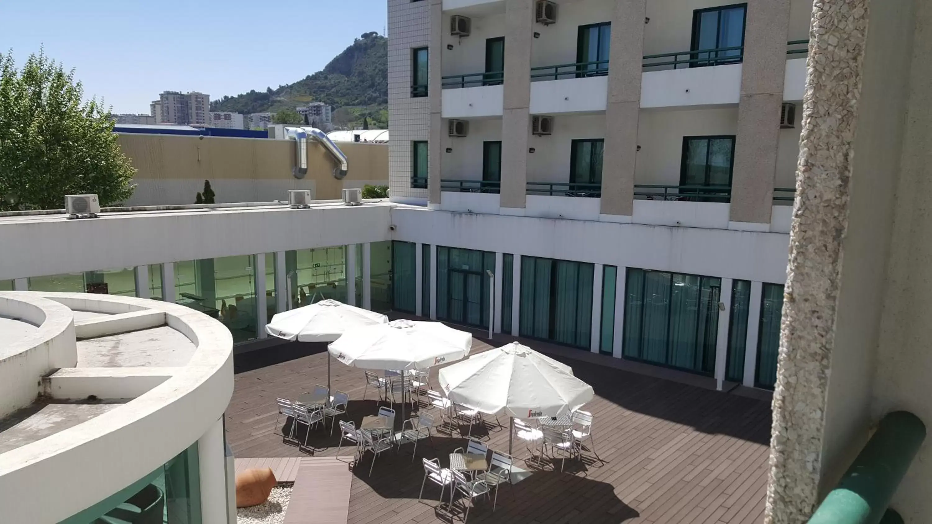 Balcony/Terrace in Leziria Parque Hotel