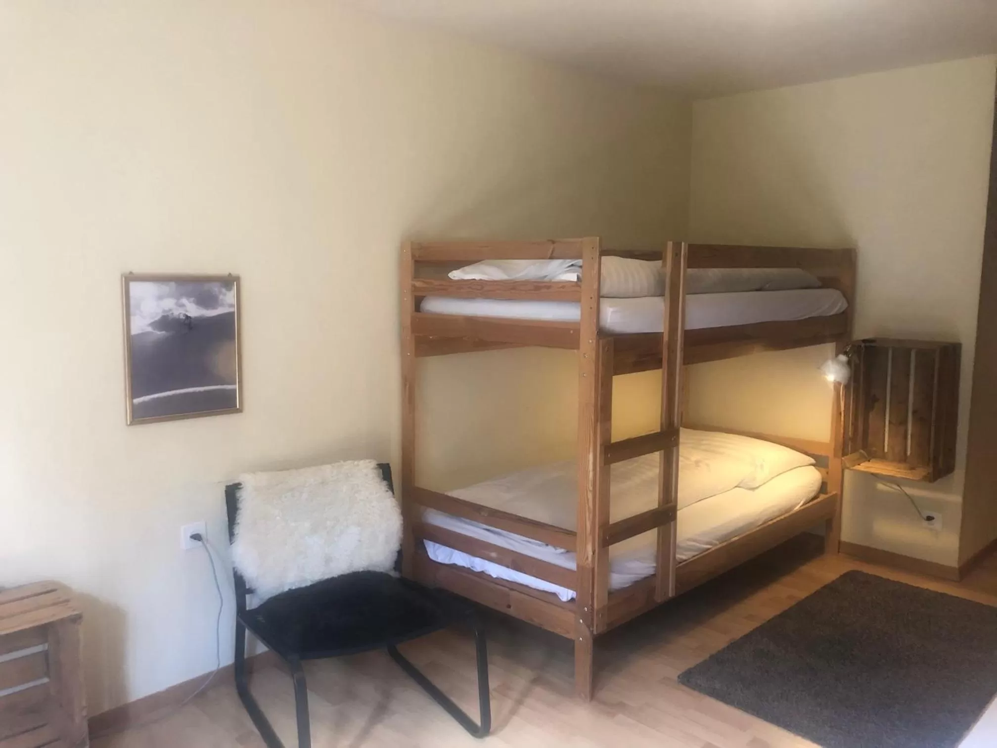 Decorative detail, Bed in Arena Lodge