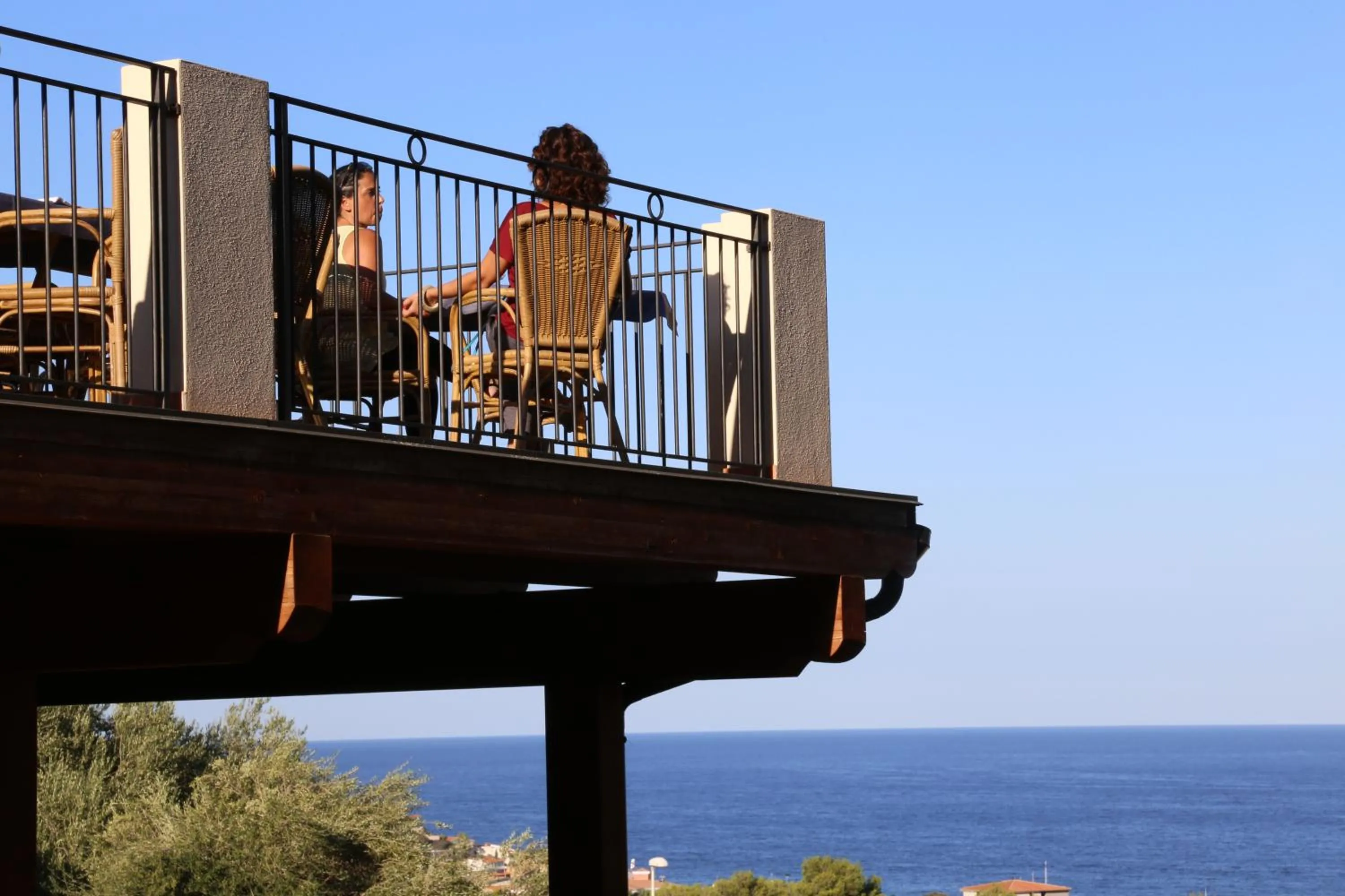 Sea view in Club Esse Cala Gonone