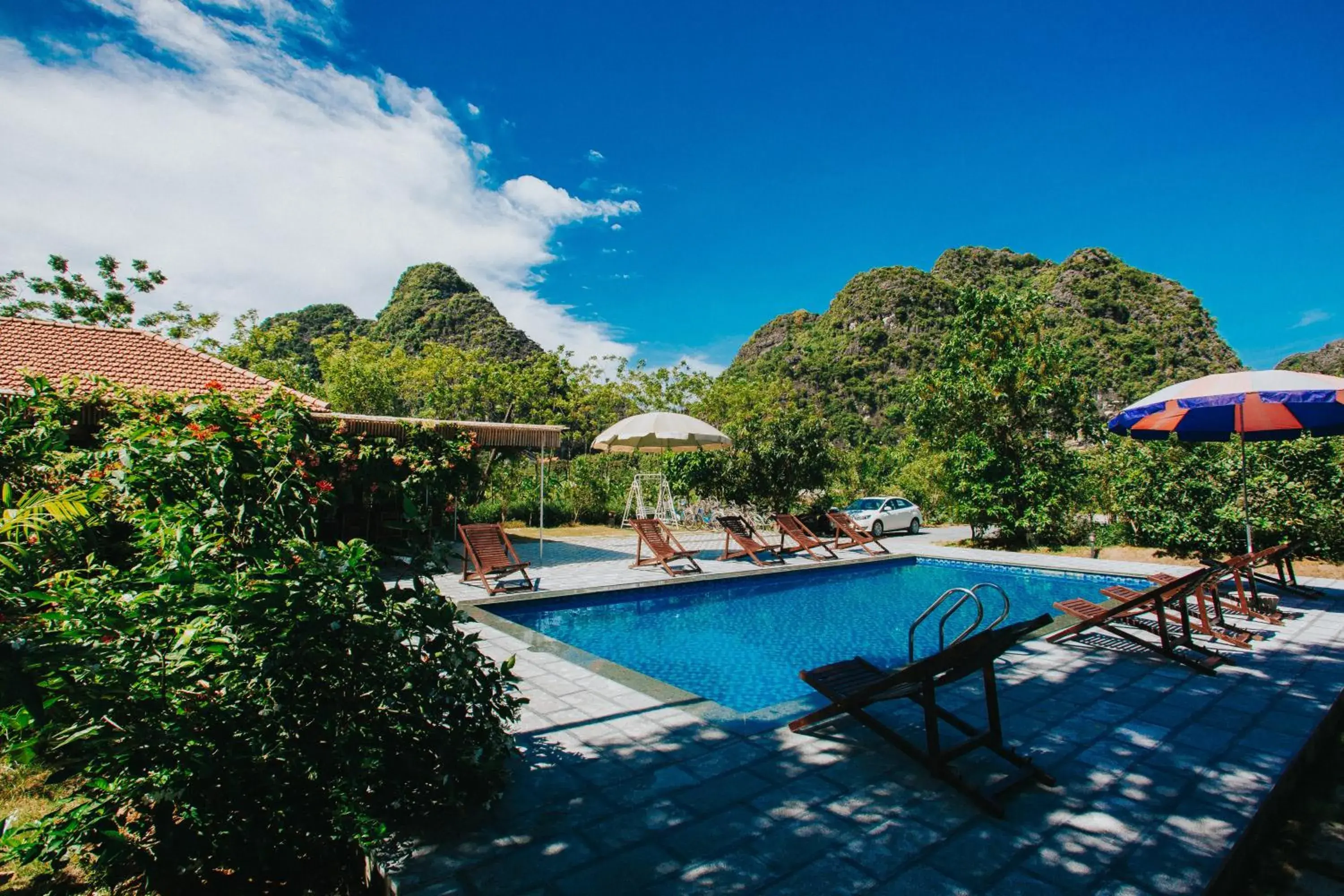 Garden, Swimming Pool in Trang An Retreat