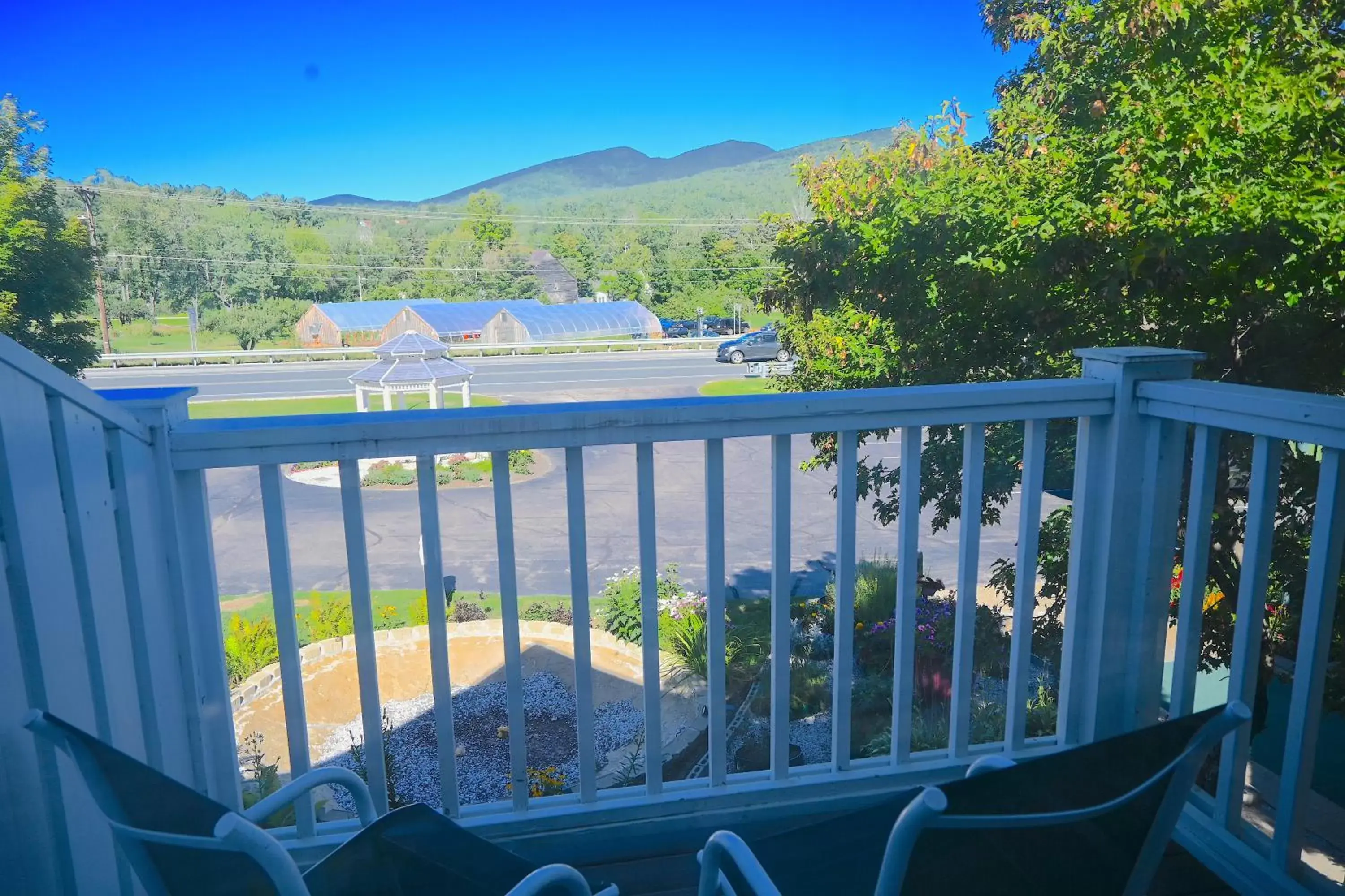 Patio in The Lodge at Jackson Village