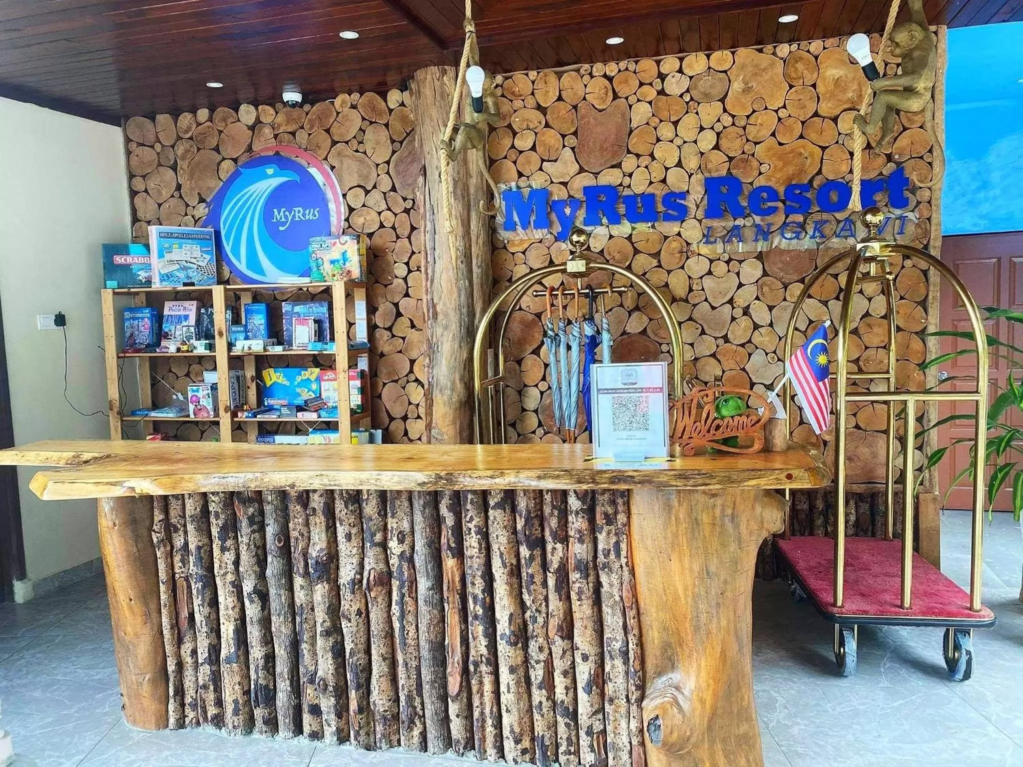 Lobby or reception in MyRus Resort Langkawi