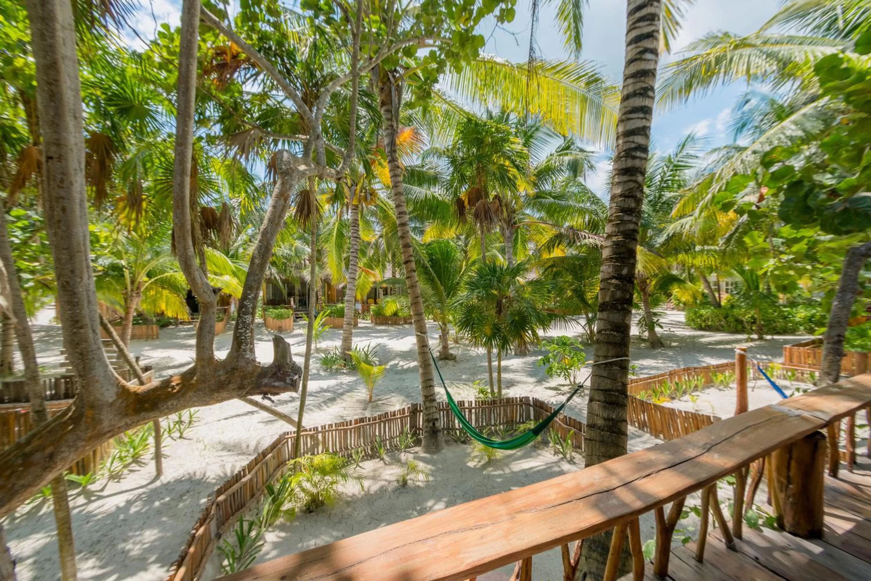 Balcony/Terrace in Villa Pescadores Tulum-Beachfront hotel by Ahau Collection