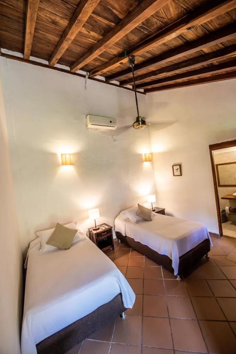 Bed in La Casa Amarilla