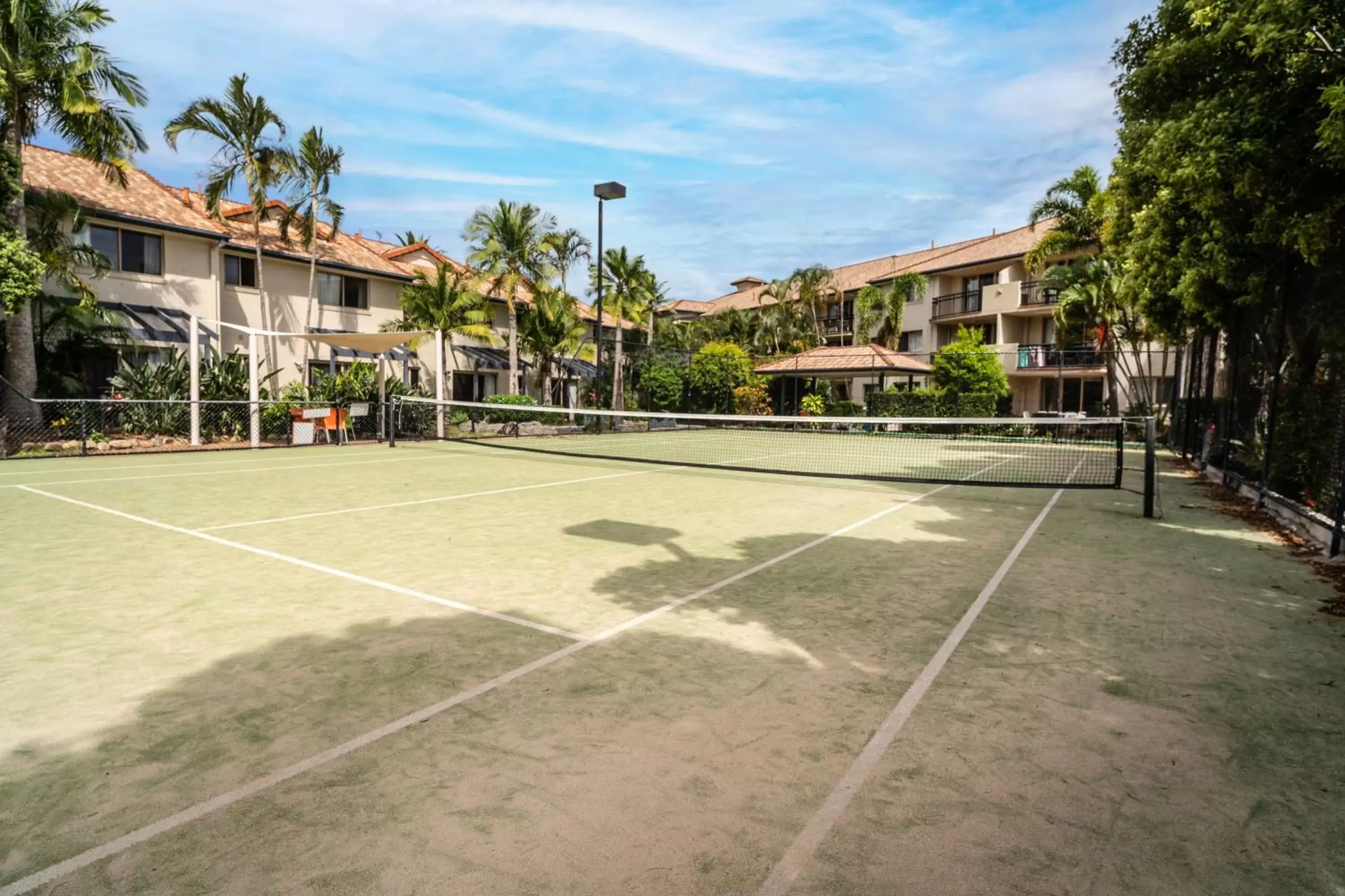 Tennis court in Turtle Beach Resort