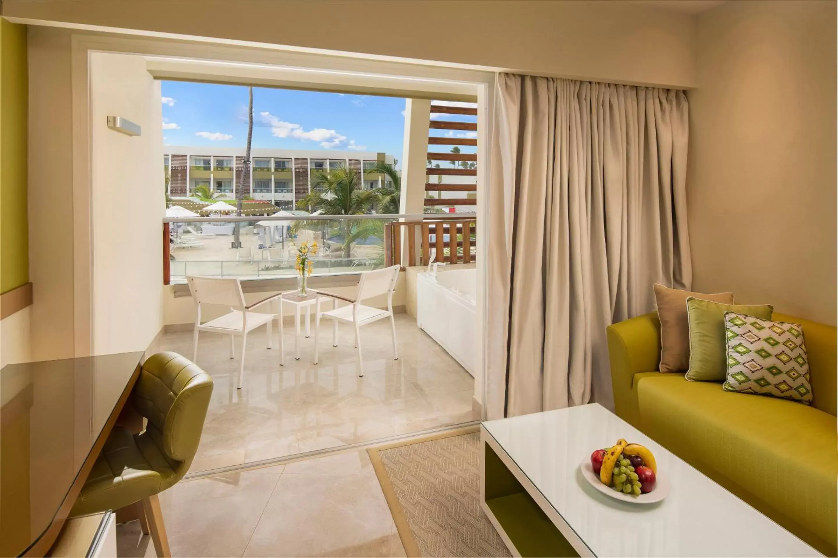 View (from property/room), Bed in Dreams Onyx Resort & Spa - All Inclusive View (from property/room), Bed in Dreams Onyx Resort & Spa - All Inclusive