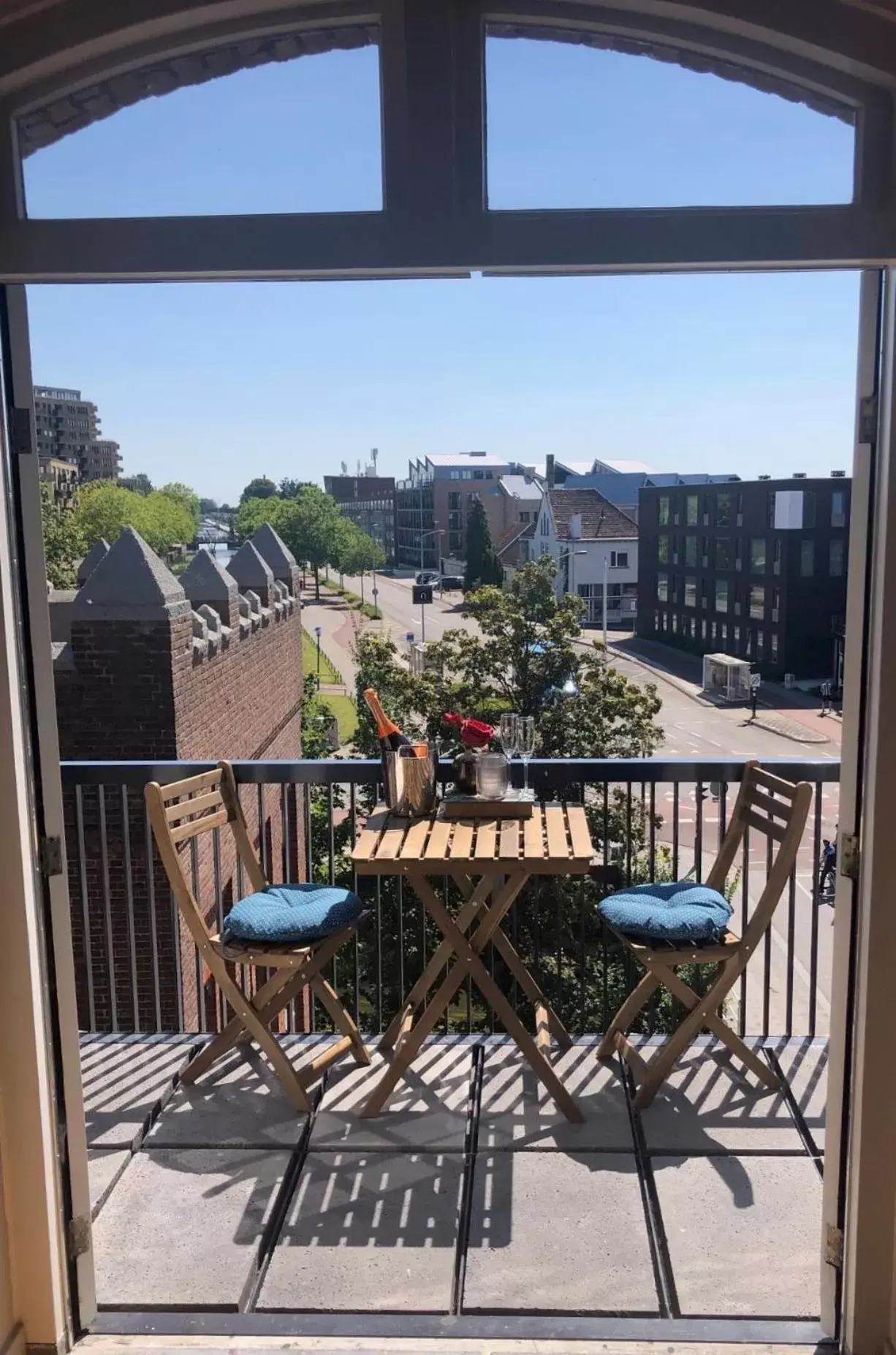 Balcony/Terrace in Hotel Mariënhage